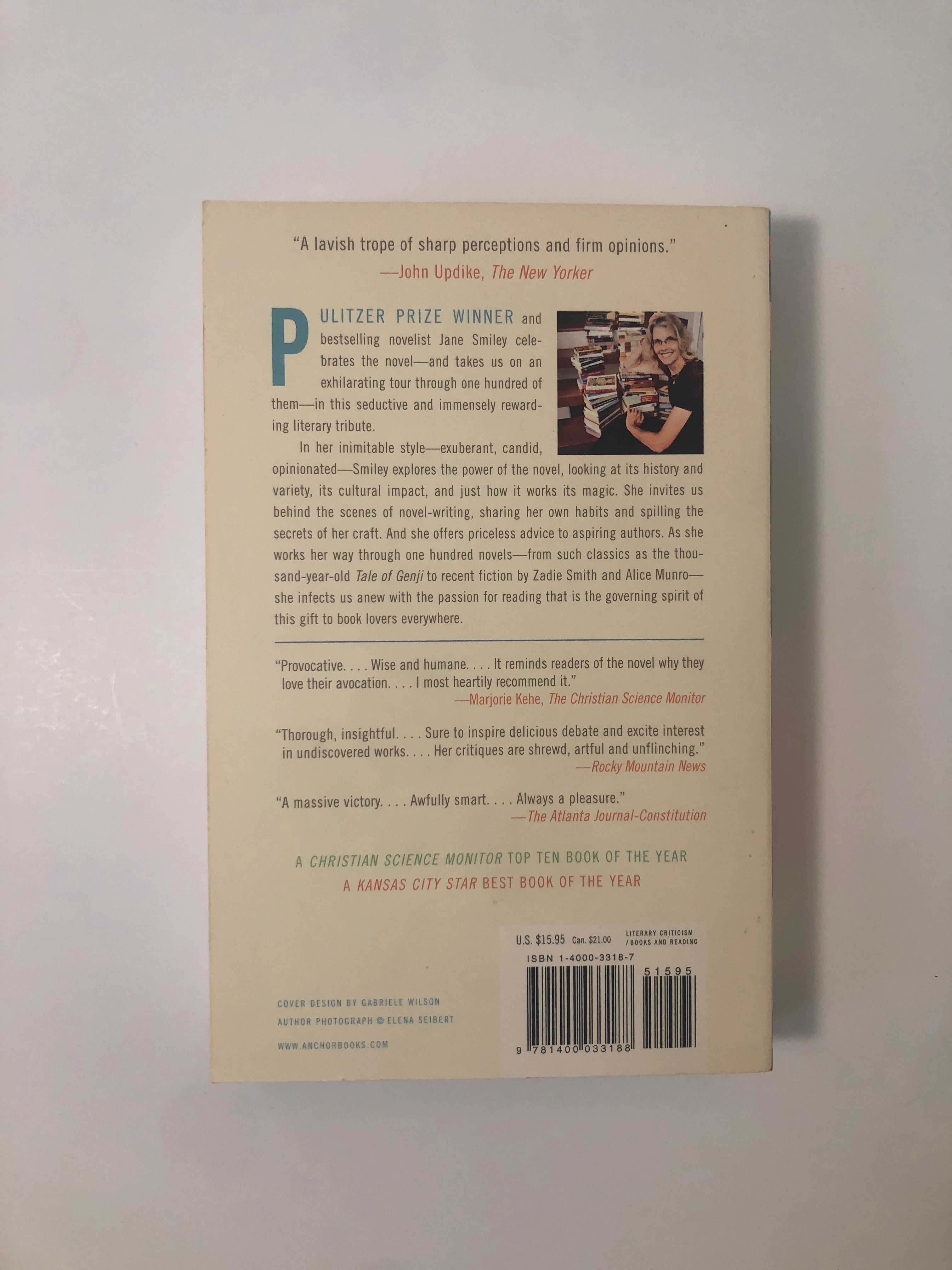 13 Ways of Looking at the Novel by Jane Smiley (Signed)