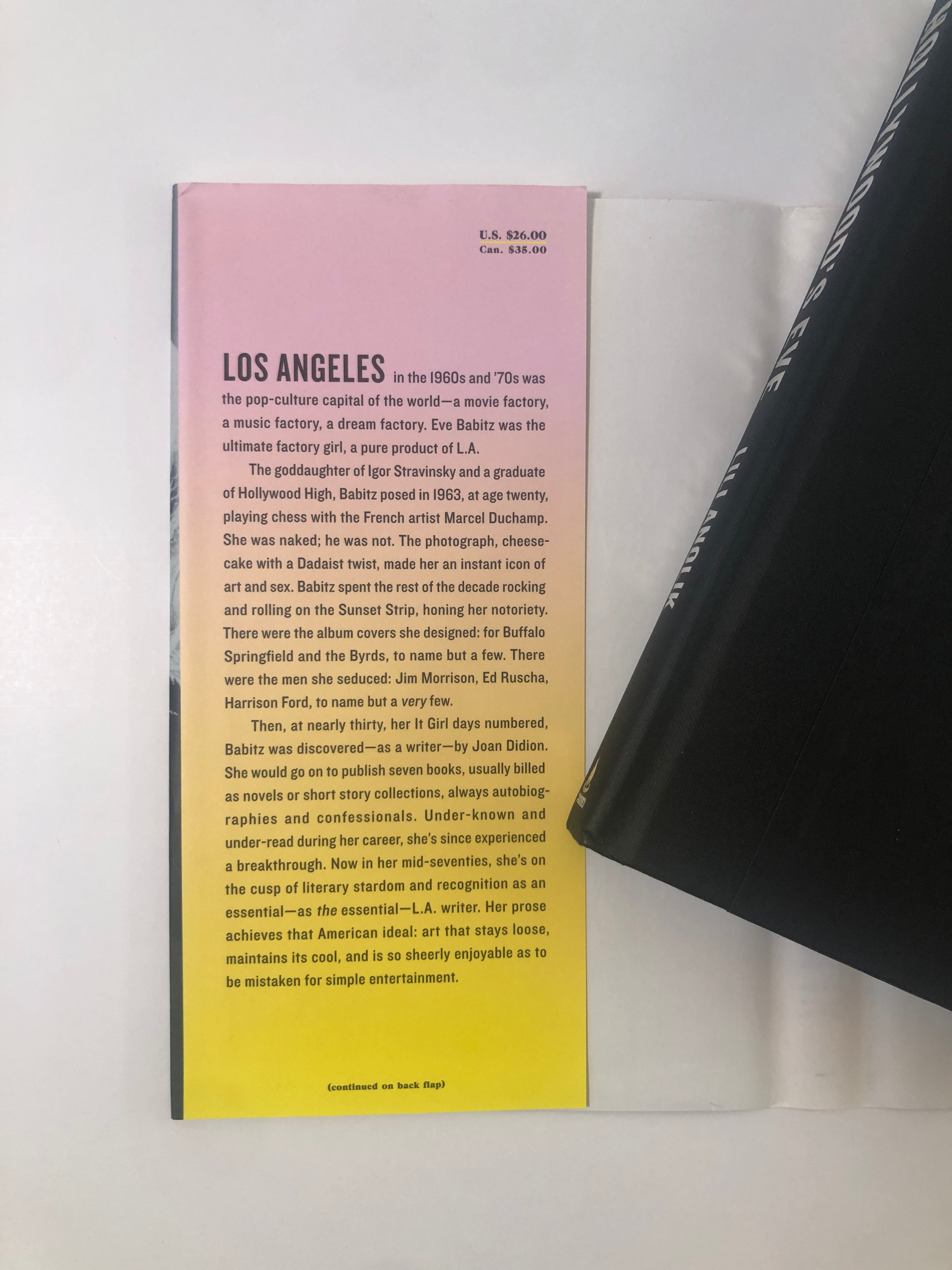 Eve's Hollywood - Eve Babitz and the Secret History of L.A. by Lili Anolik