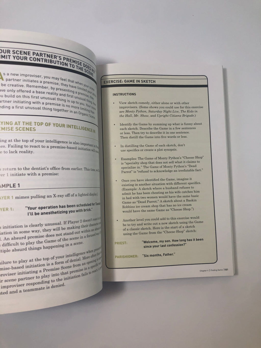 The Upright Citizens Brigade Comedy Improvisation Manual by Matt Besser, Ian Roberts and Matt Walsh