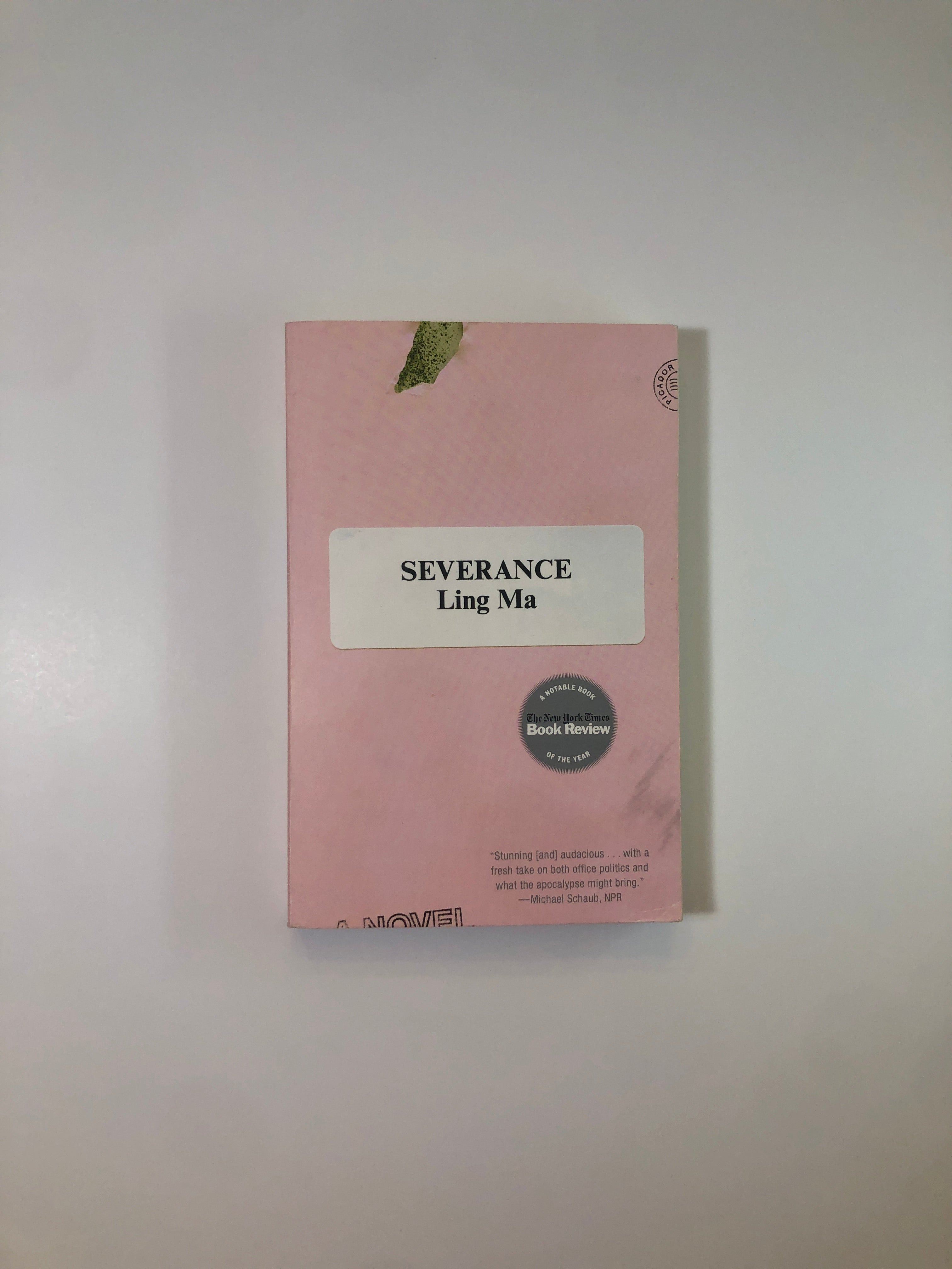 Severance by Ling Ma