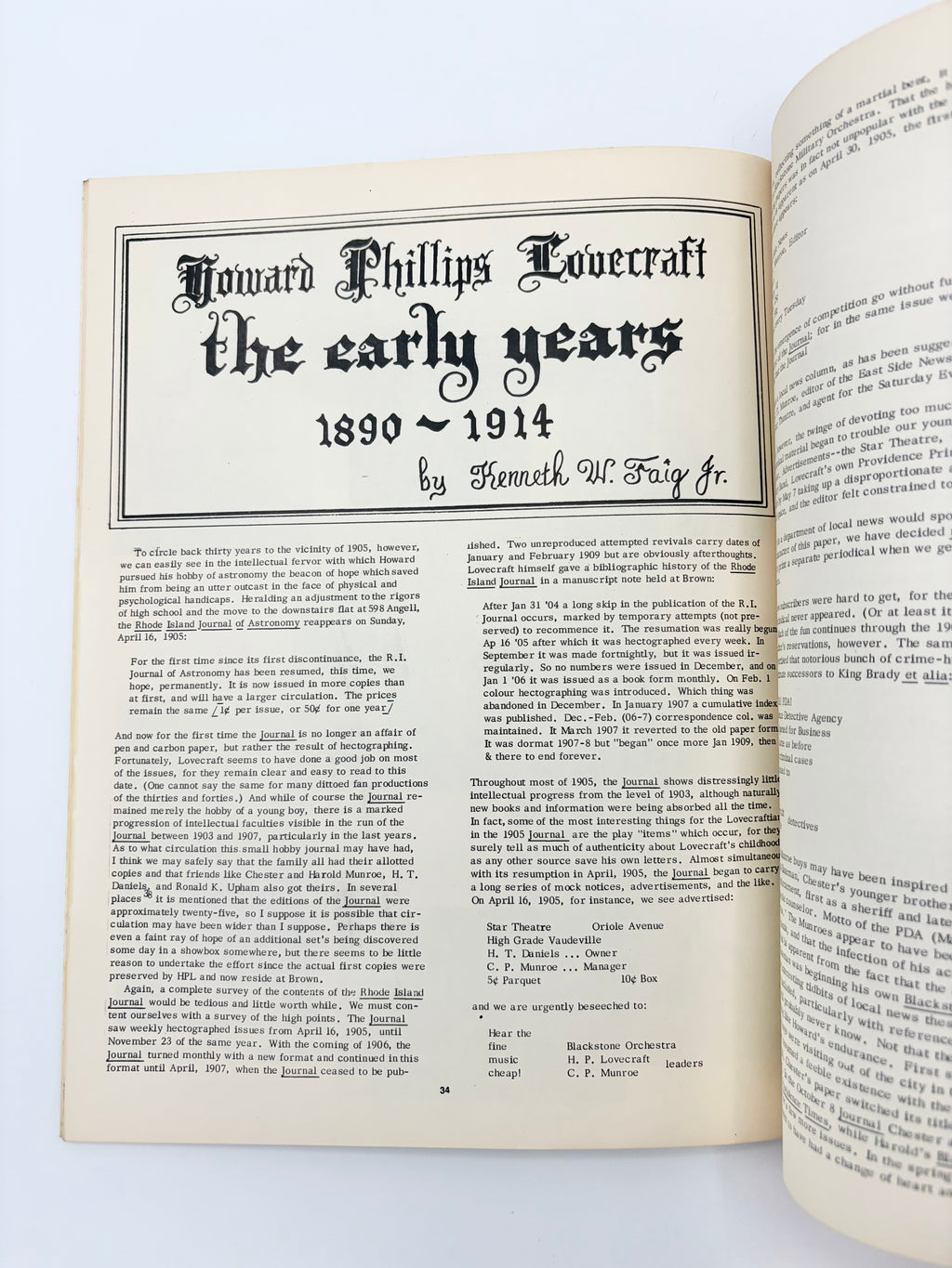 Nyctalops Volume II No. 2 edited by Harry O. Morris, Jr.