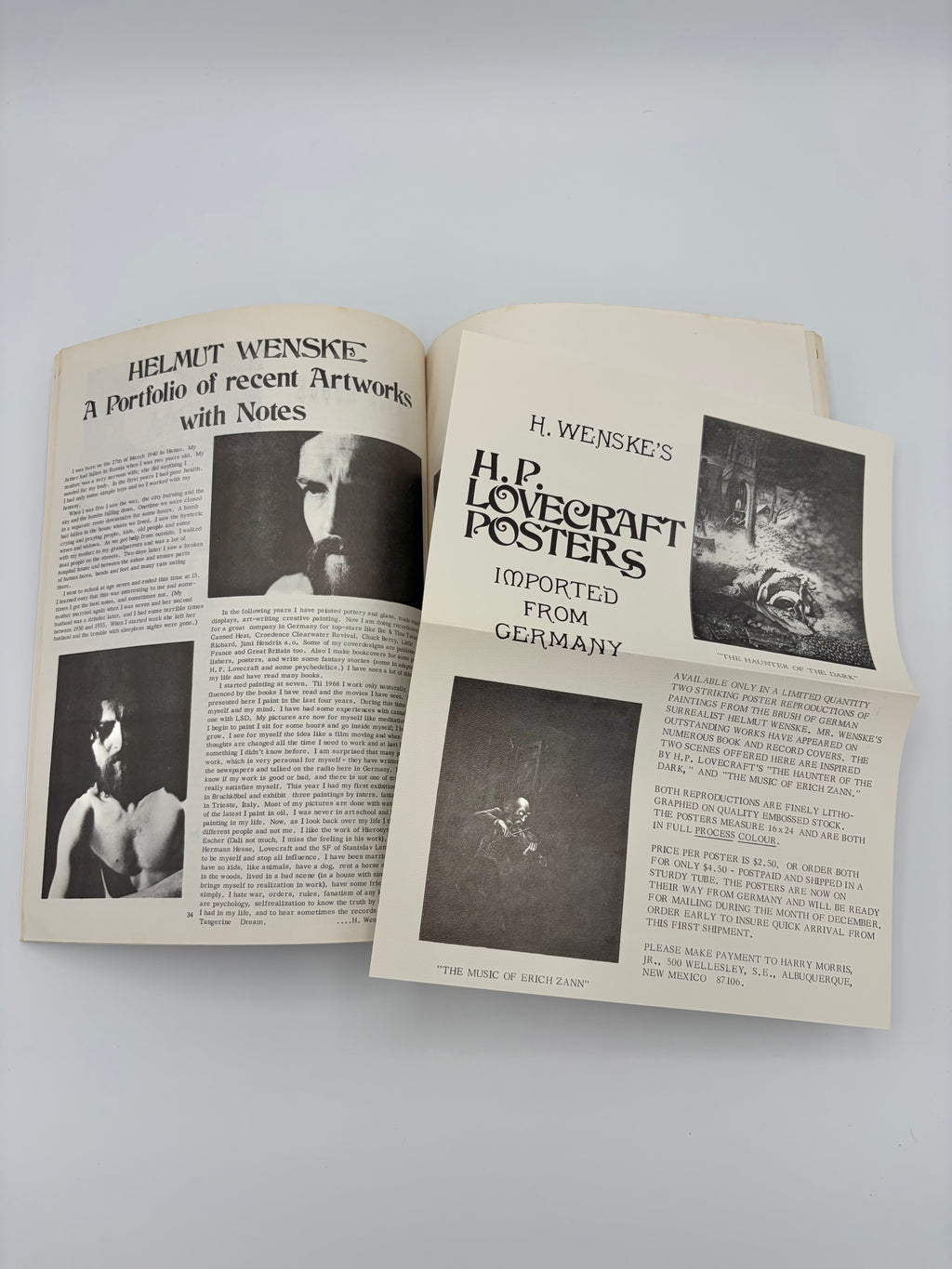 Nyctalops Volume II No. 1 edited by Harry O. Morris, Jr.