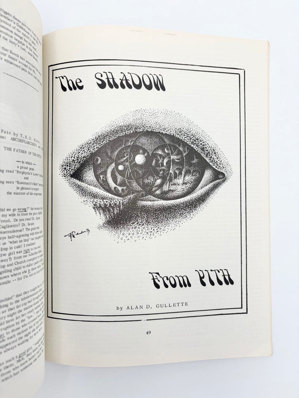 Nyctalops Volume II No. 1 edited by Harry O. Morris, Jr.