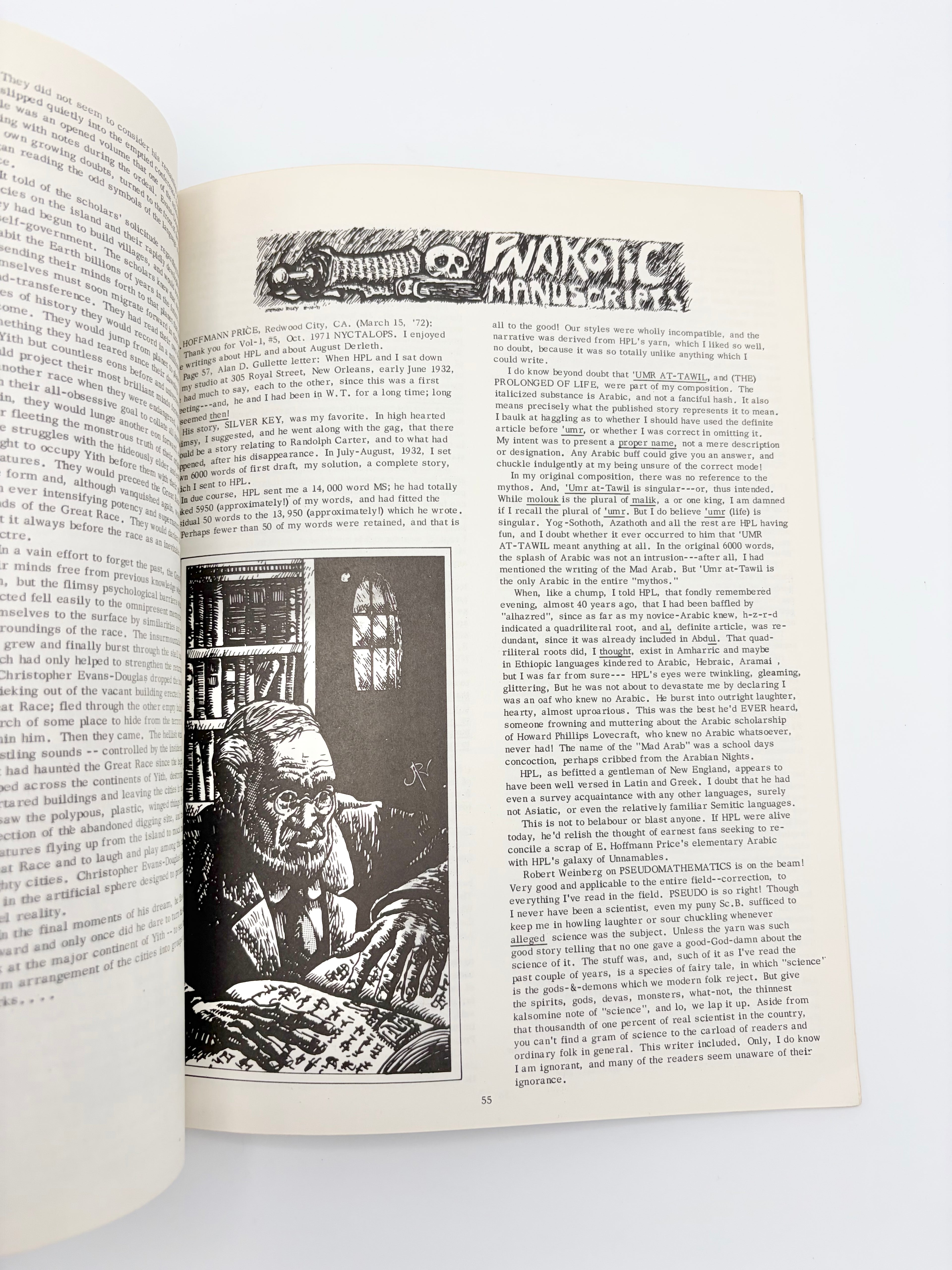 Nyctalops Volume II No. 1 edited by Harry O. Morris, Jr.