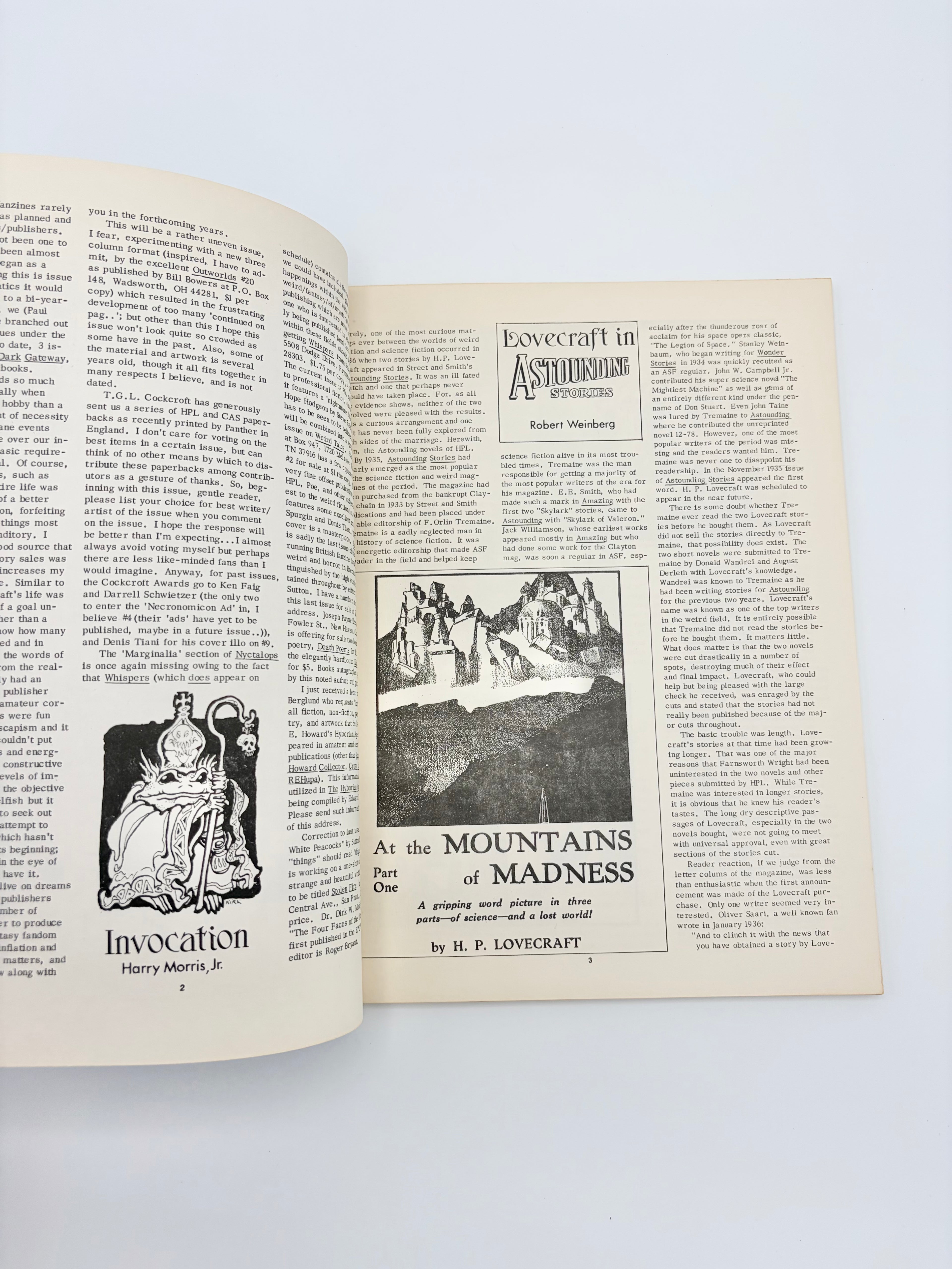 Nyctalops Volume II No. 3 edited by Harry O. Morris, Jr.