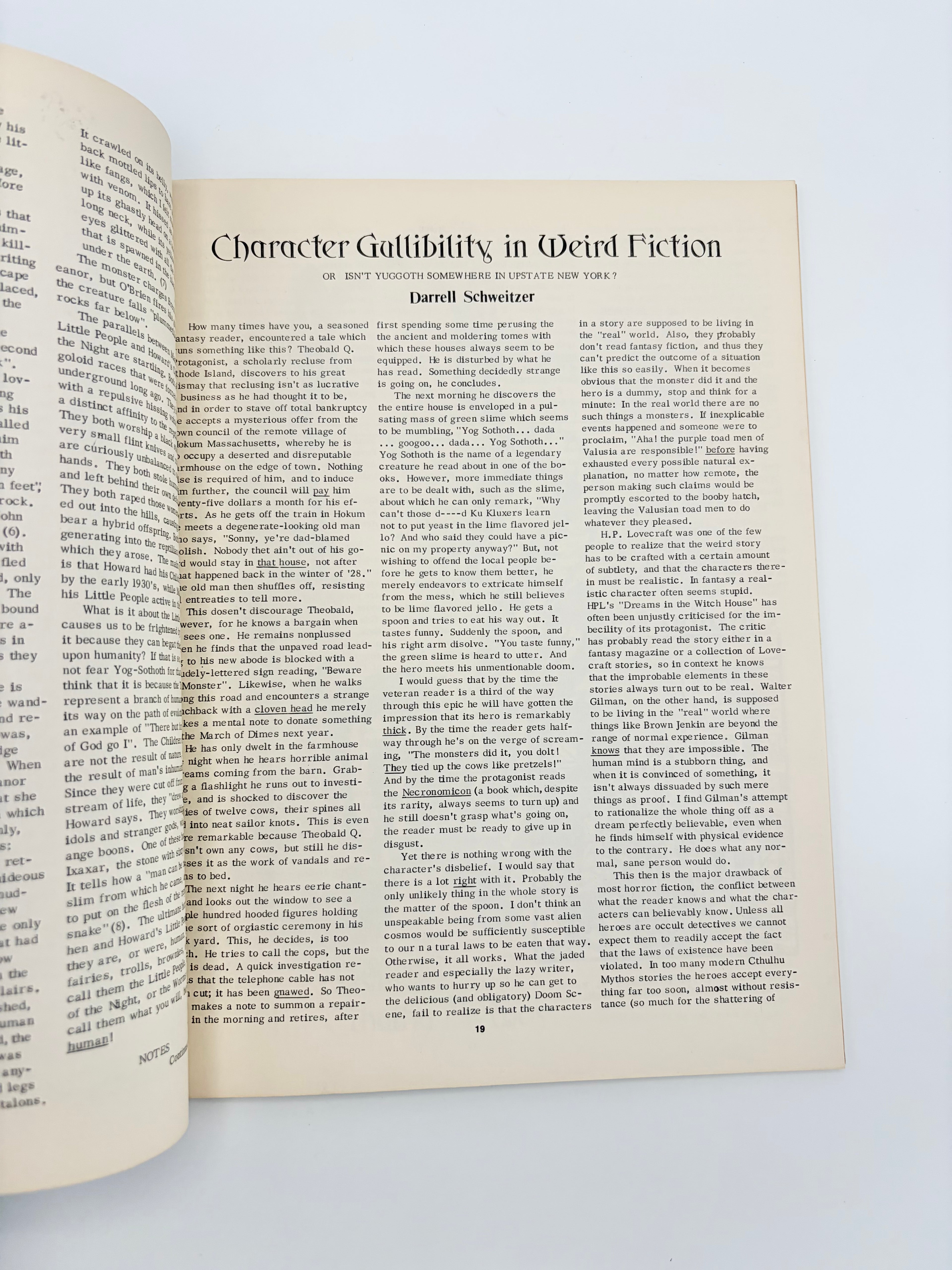 Nyctalops Volume II No. 3 edited by Harry O. Morris, Jr.
