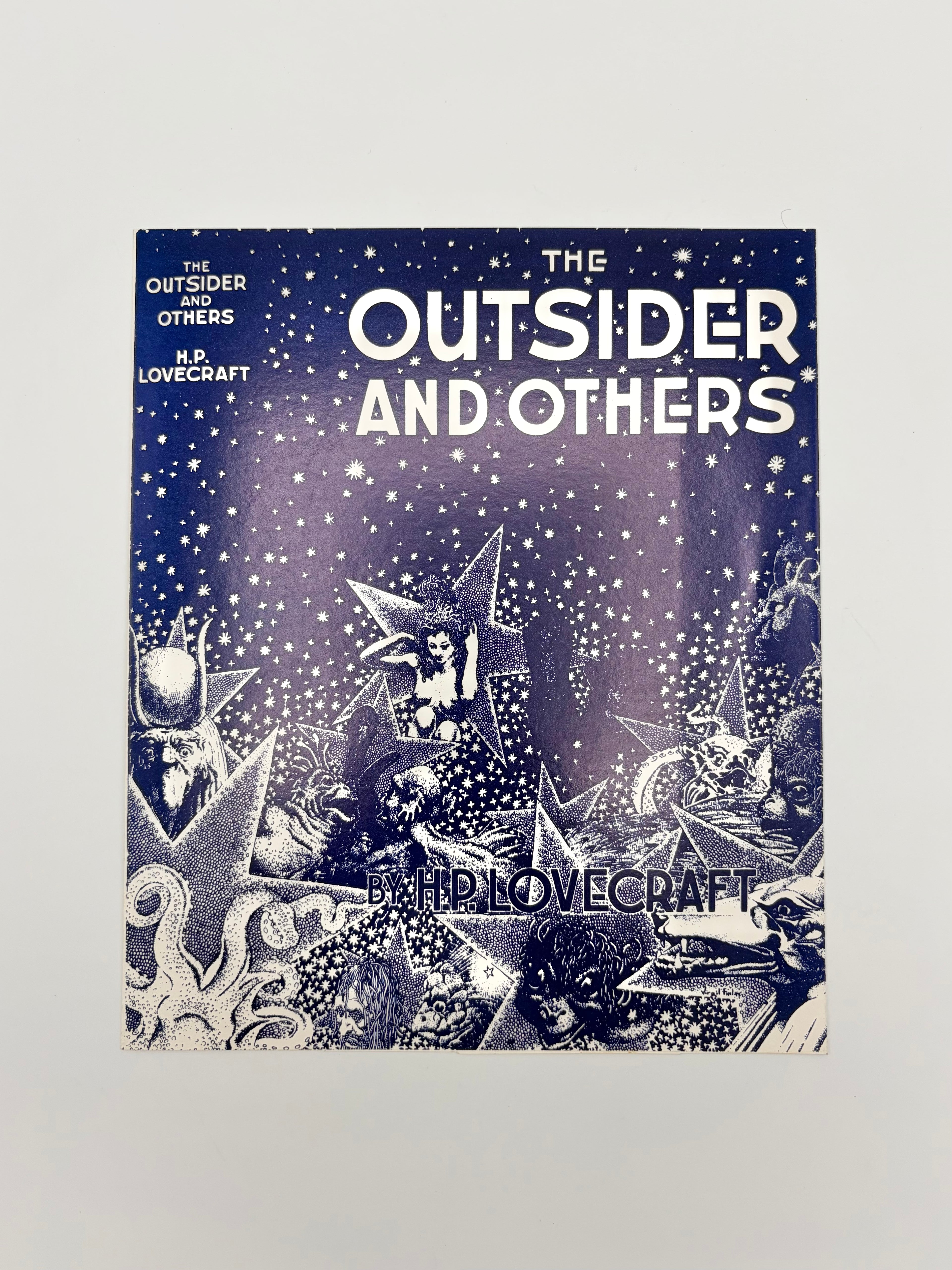 The Outsider and Others by H.P. Lovecraft - Gerry de la Ree Facsimile Dust Jacket ONLY!
