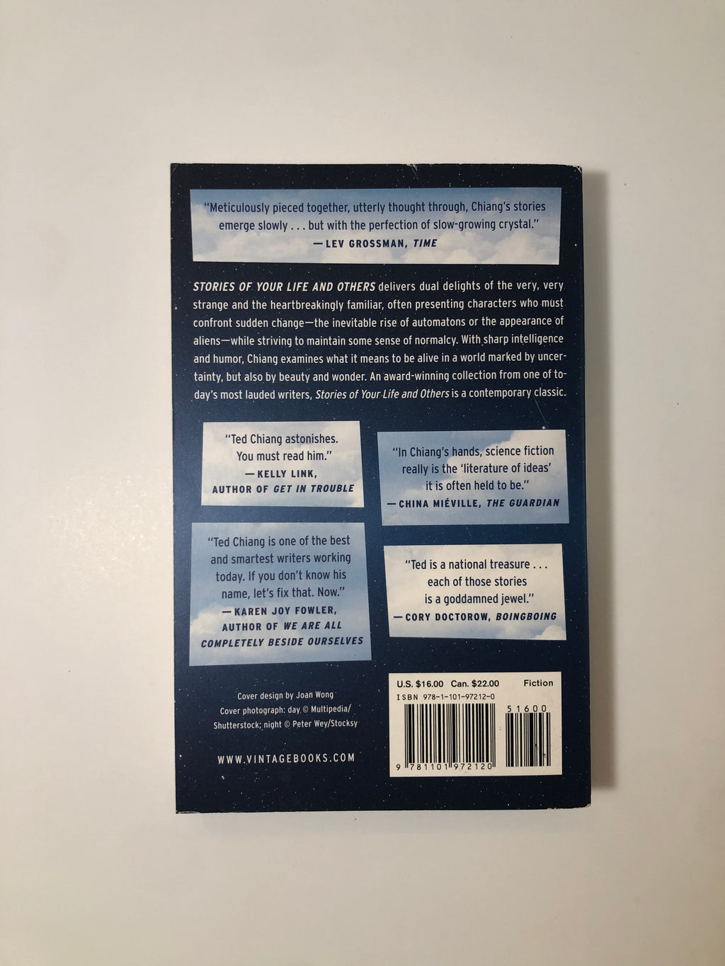 Stories of Your Life and Others by Ted Chiang