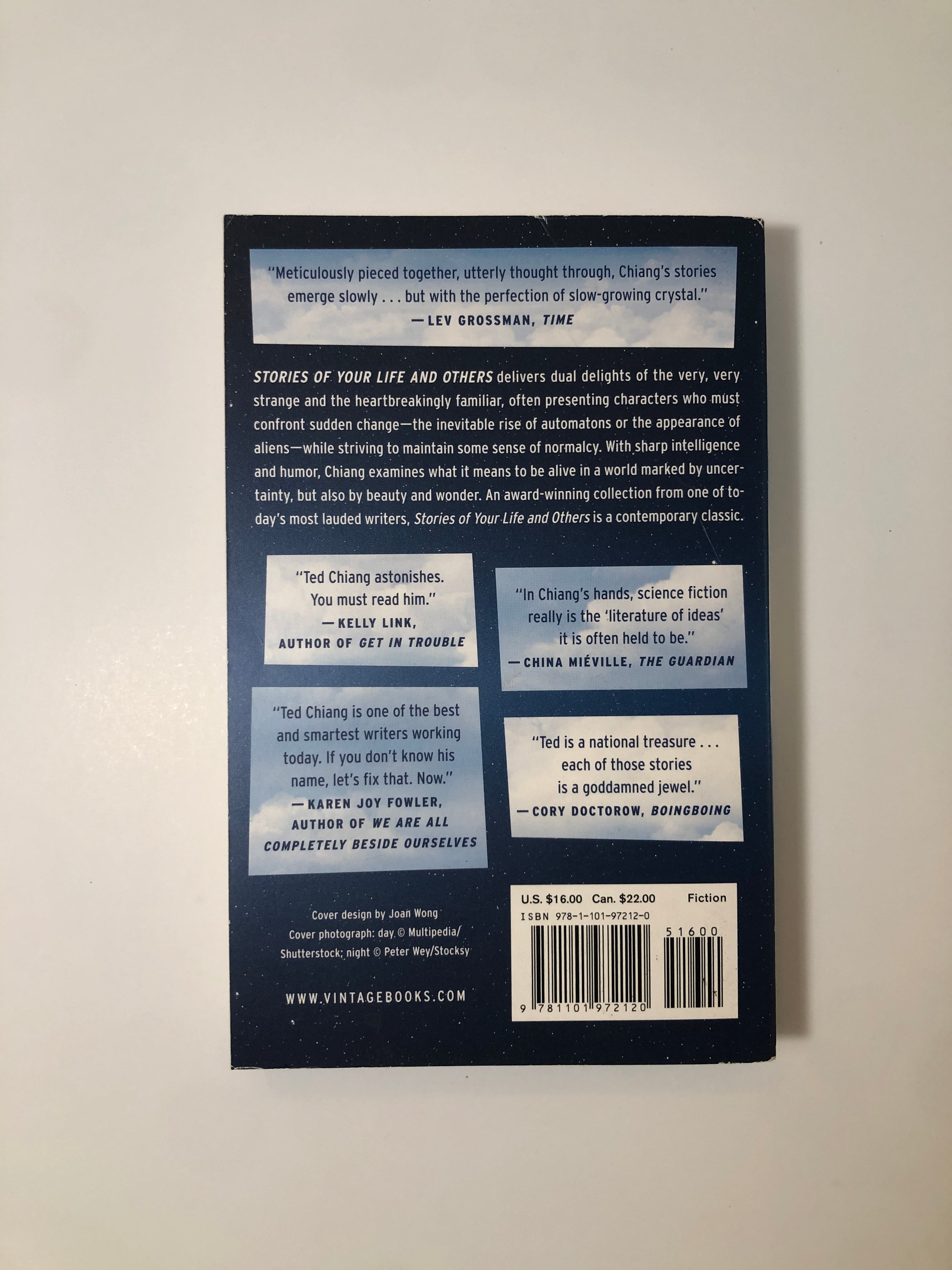 Stories of Your Life and Others by Ted Chiang