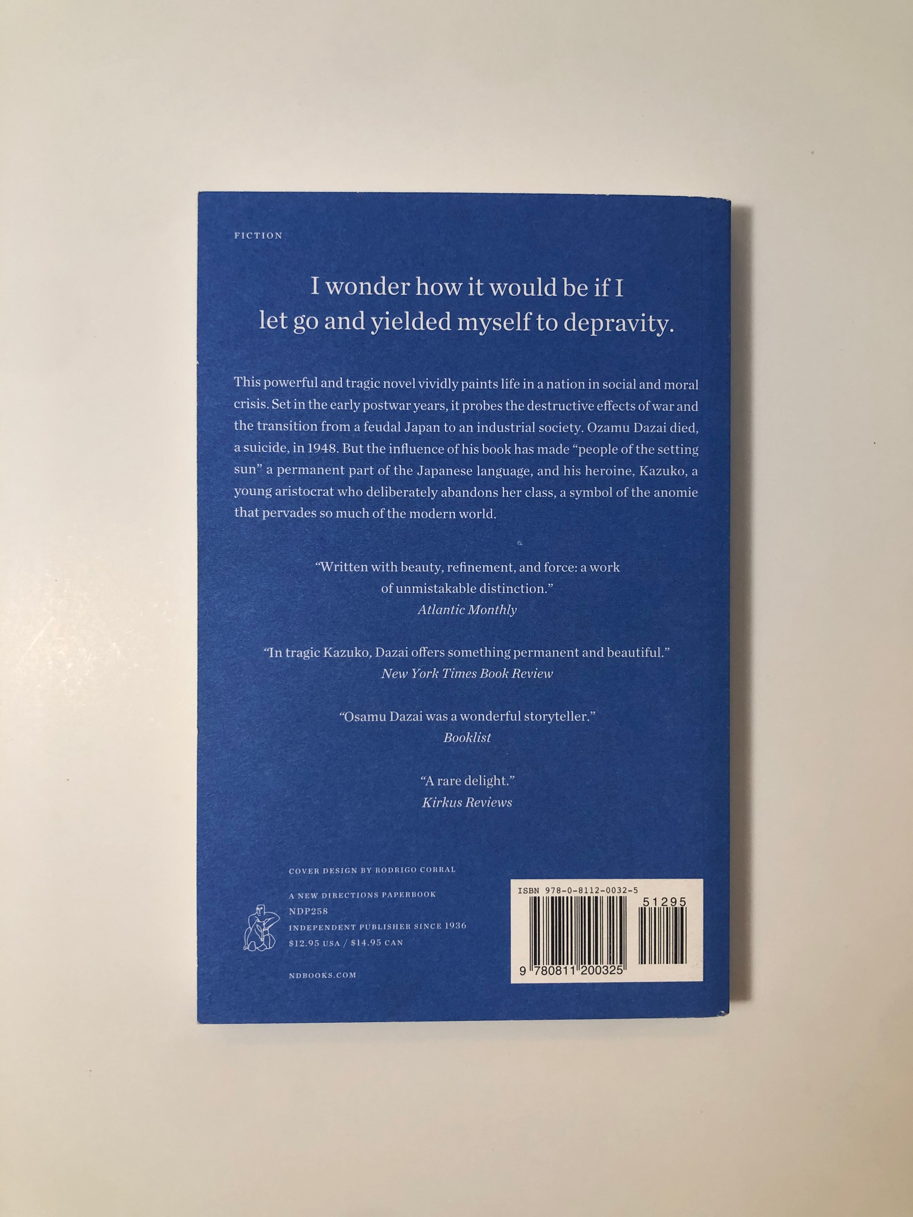 The Setting Sun by Osamu Dazai