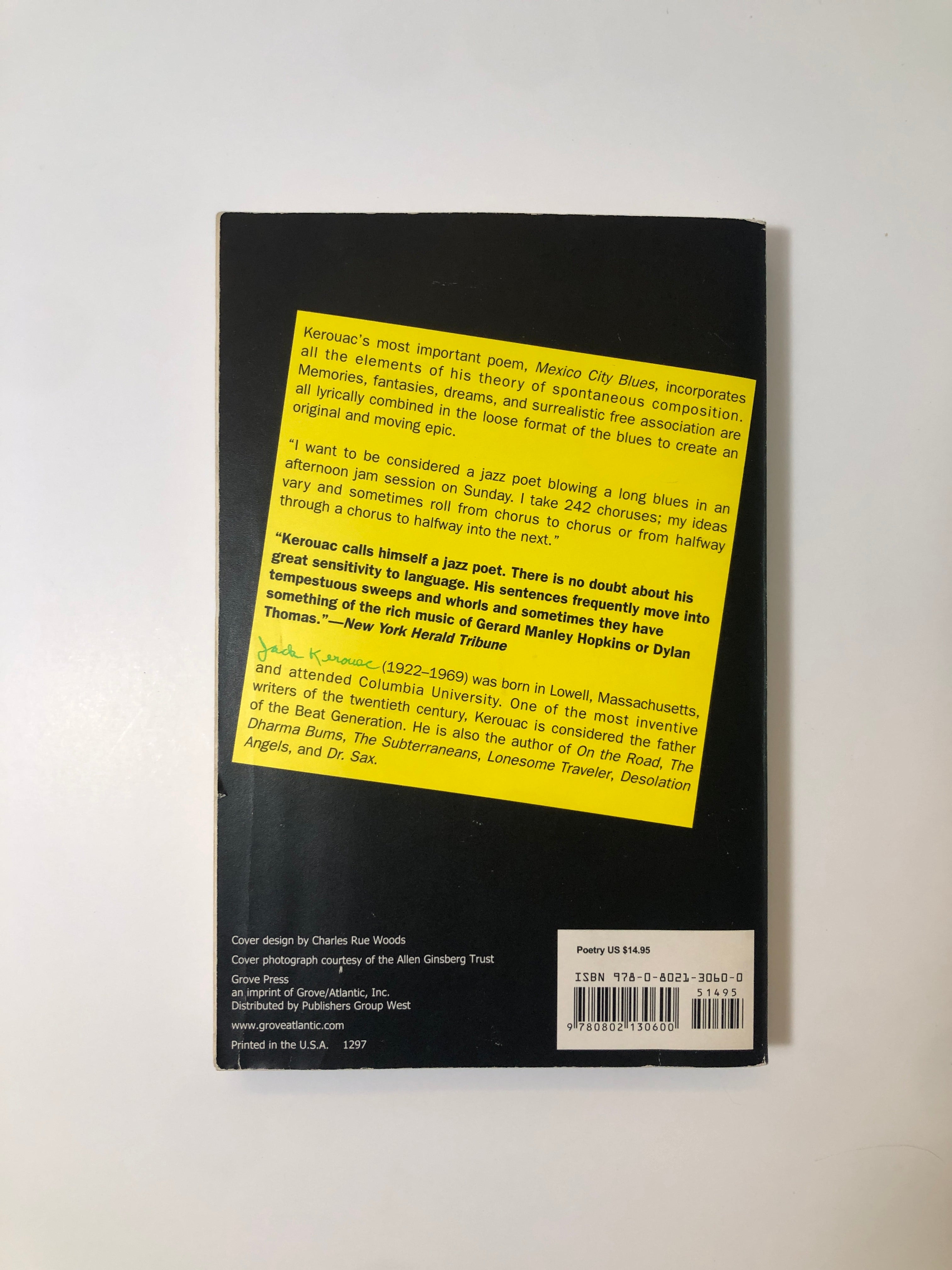 Mexico City Blues (242 Choruses) by Jack Kerouac