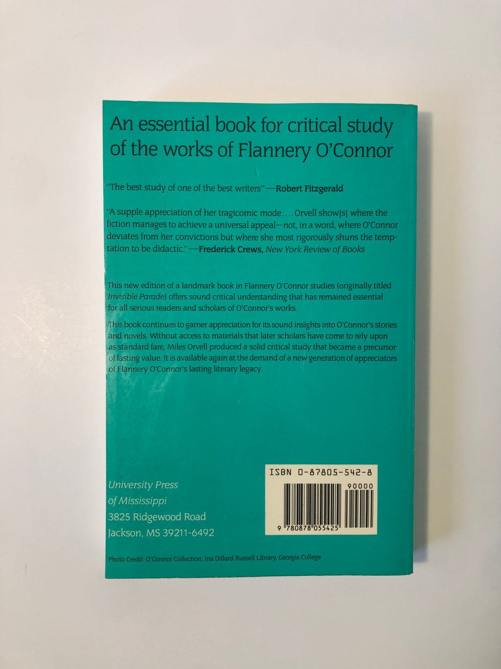 Flannery O'Connor - An Introduction by Miles Orvell