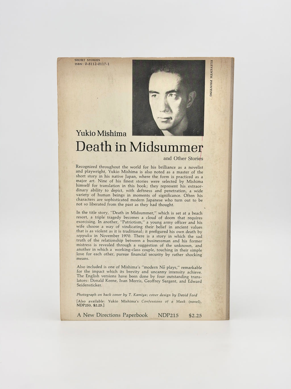 Death in Midsummer and Other Stories by Yukio Mishima