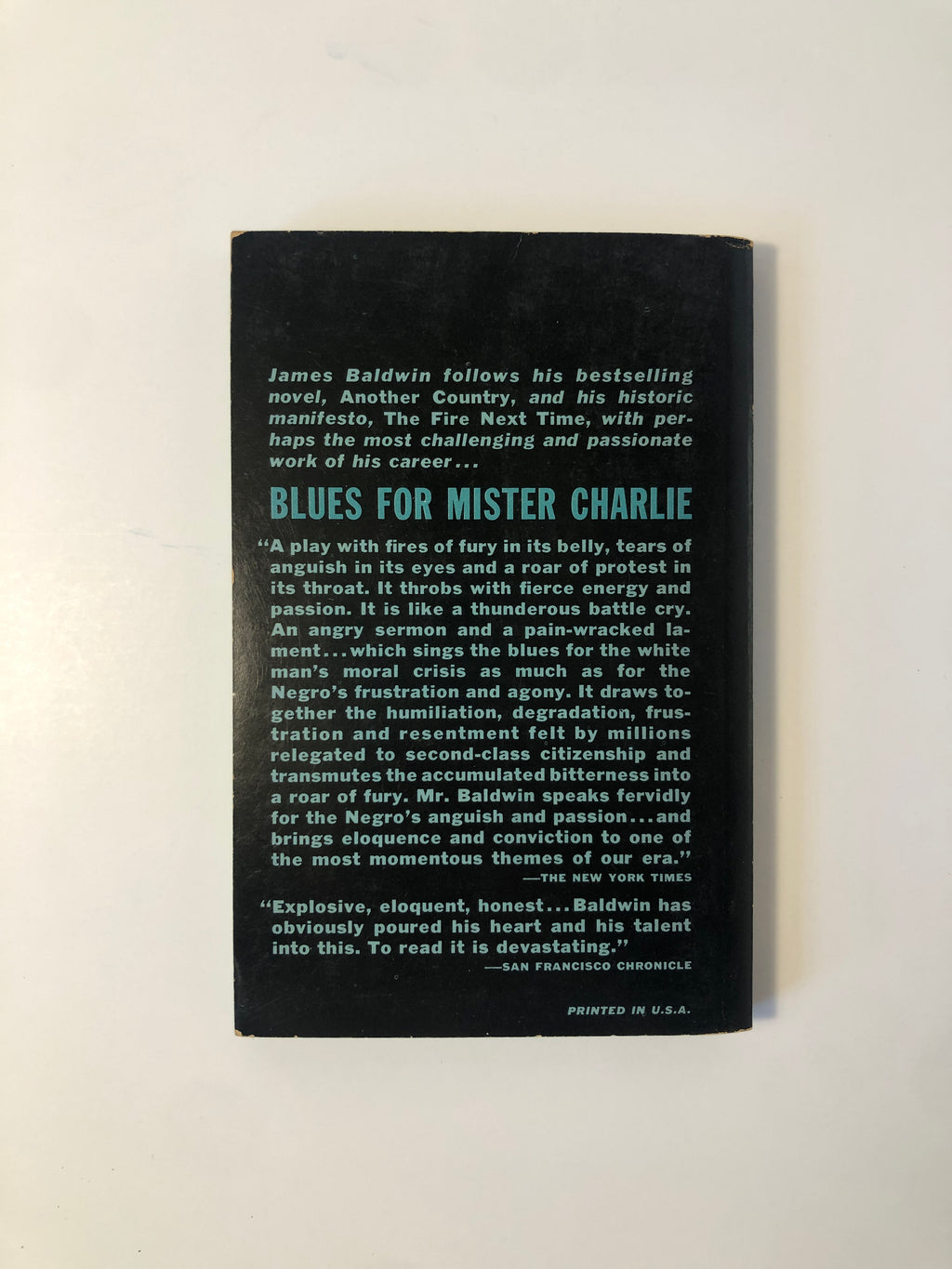 Blues for Mister Charlie by James Baldwin