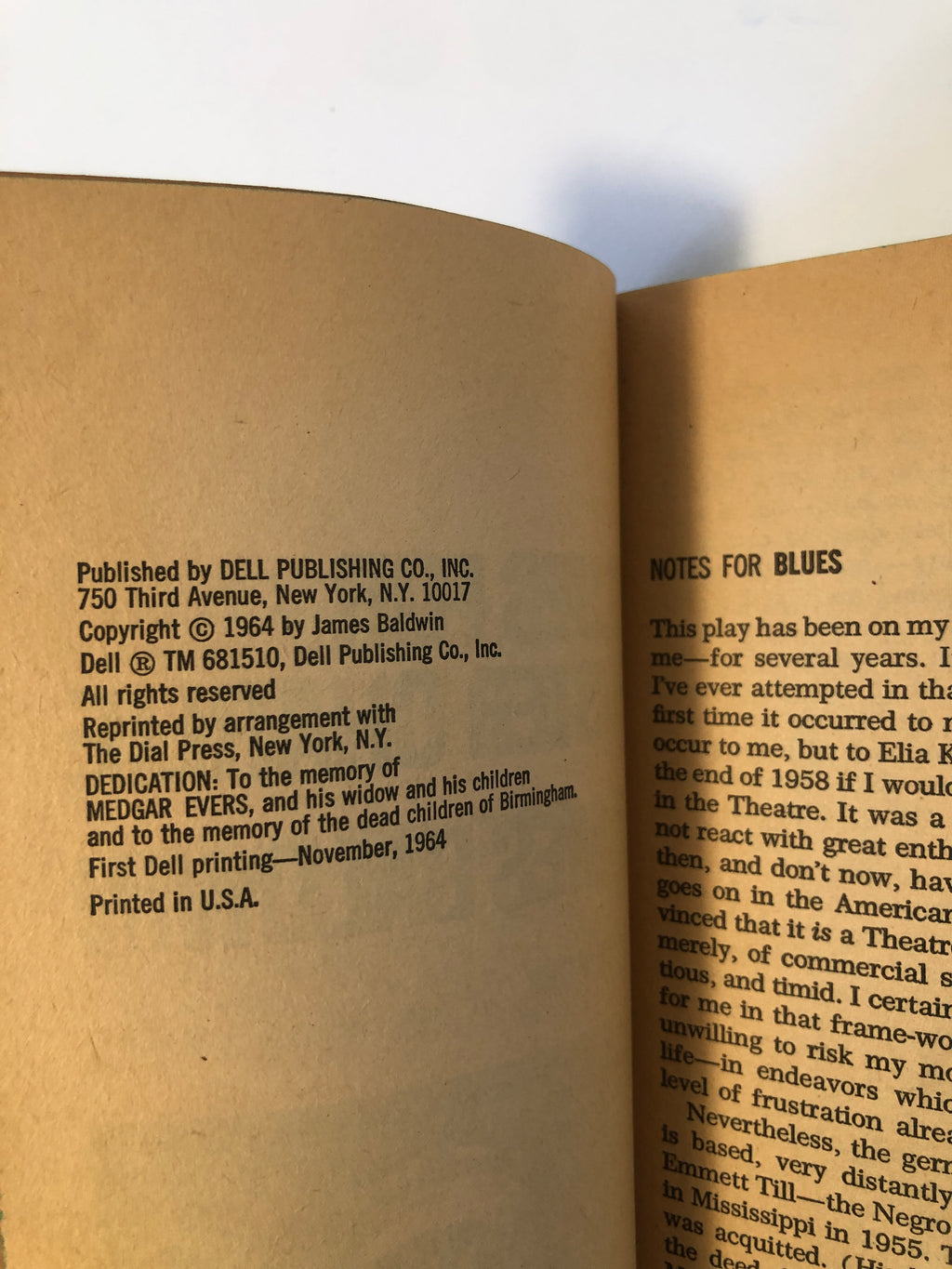 Blues for Mister Charlie by James Baldwin