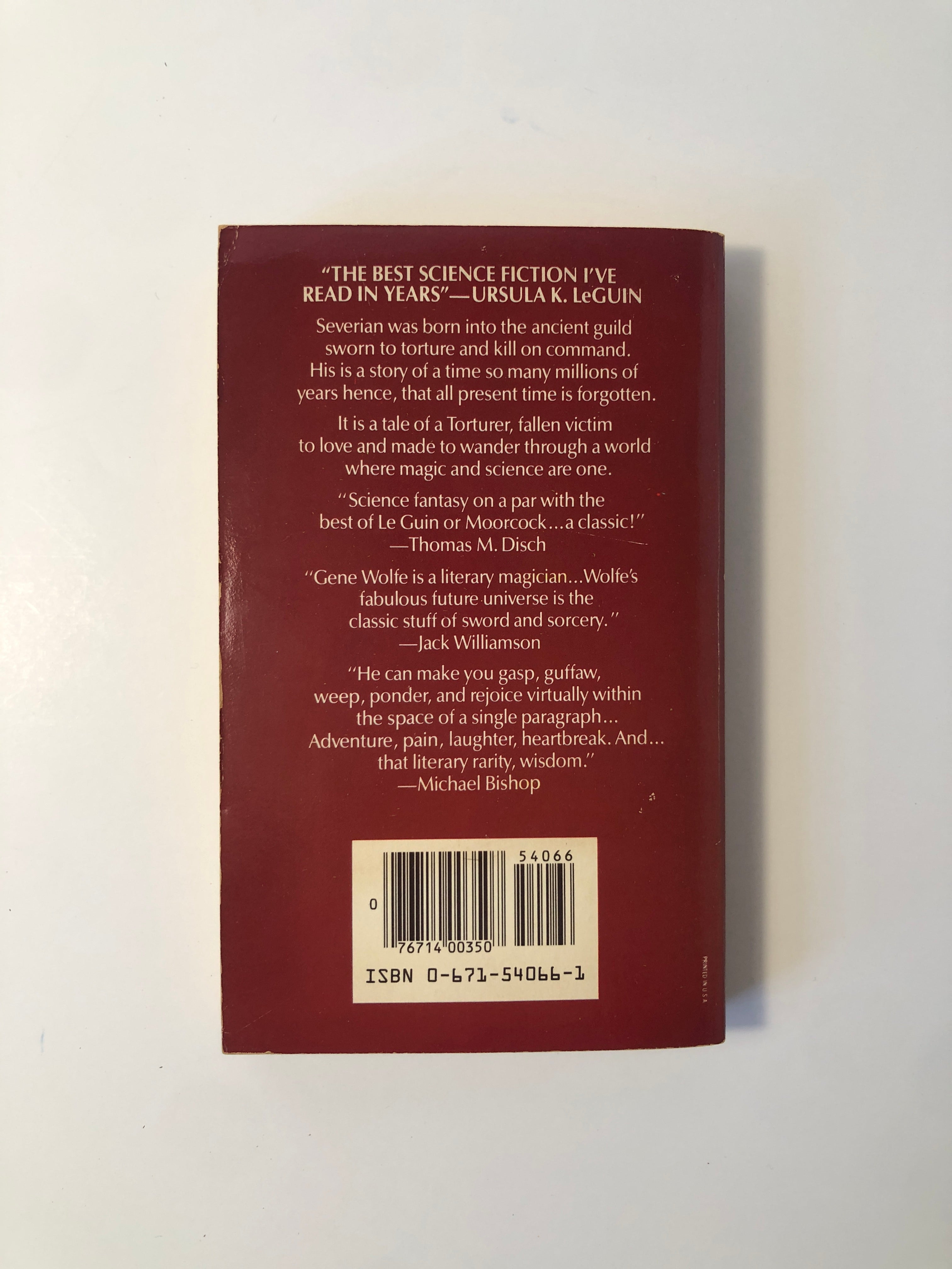 The Shadow of the Torturer by Gene Wolfe