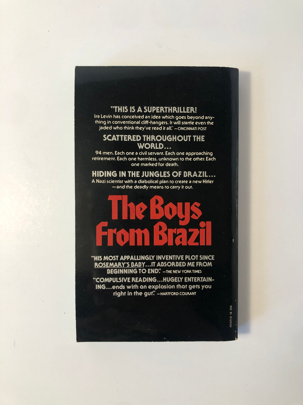 The Boys from Brazil by Ira Levin