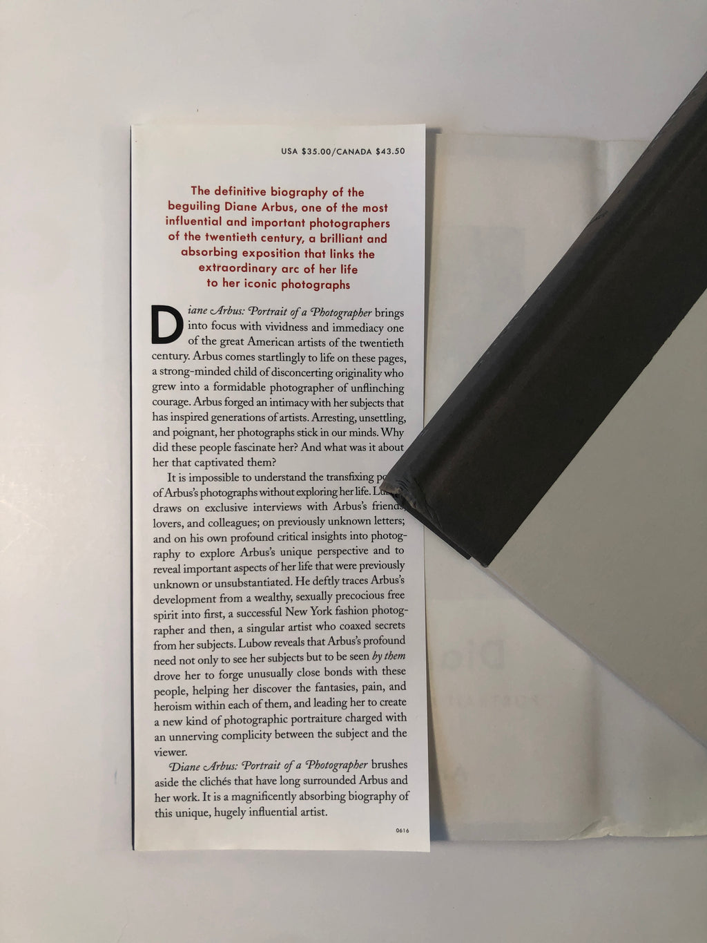 Diane Arbus - Portrait of a Photographer by Arthur Lubow