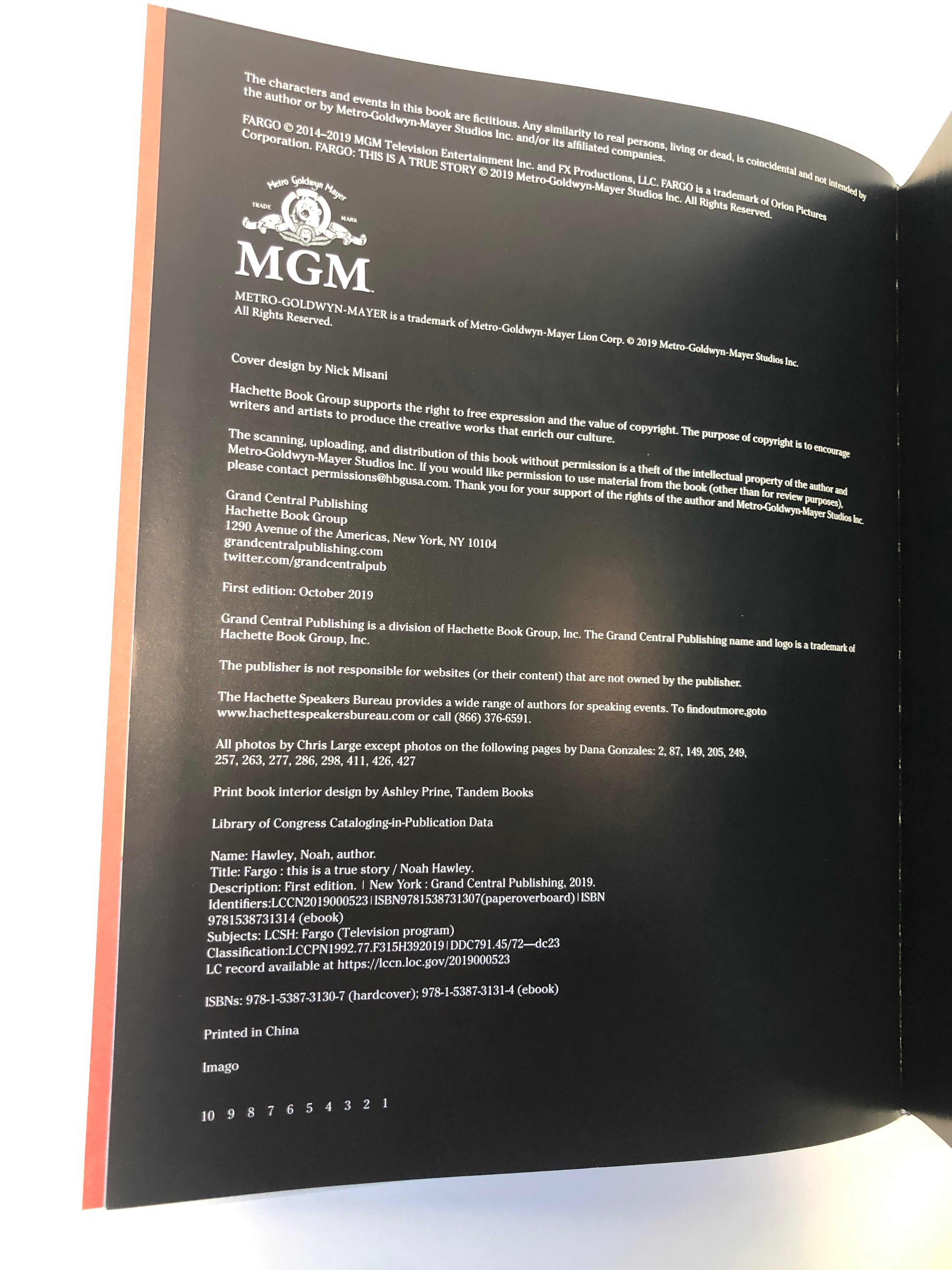 Fargo - This is a True Story by Noah Hawley