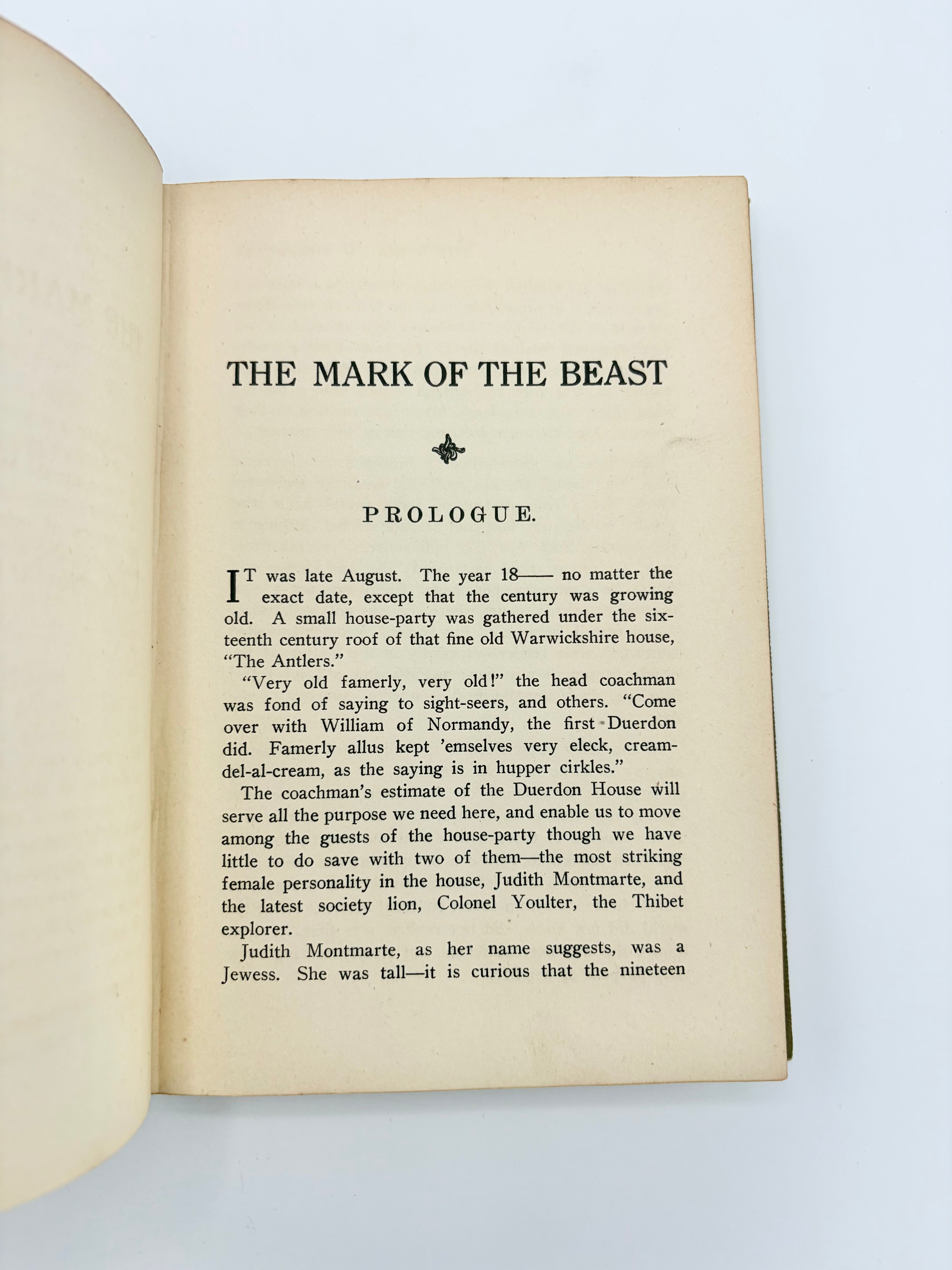 The Mark of the Beast by Sydney Watson