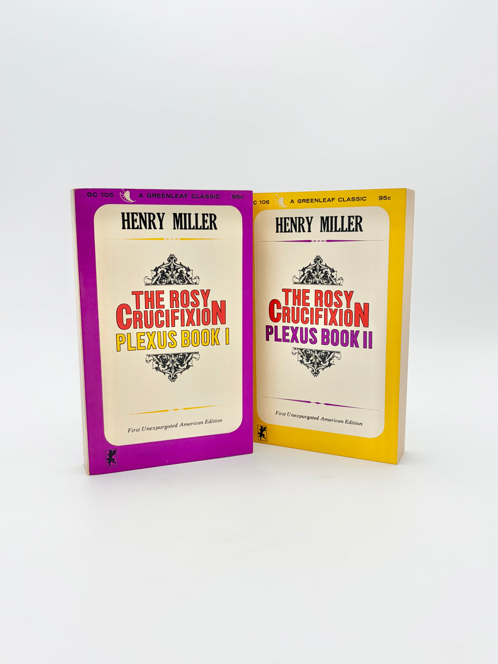 Plexus Books 1 & 2 - The Rosy Crucifixion by Henry Miller