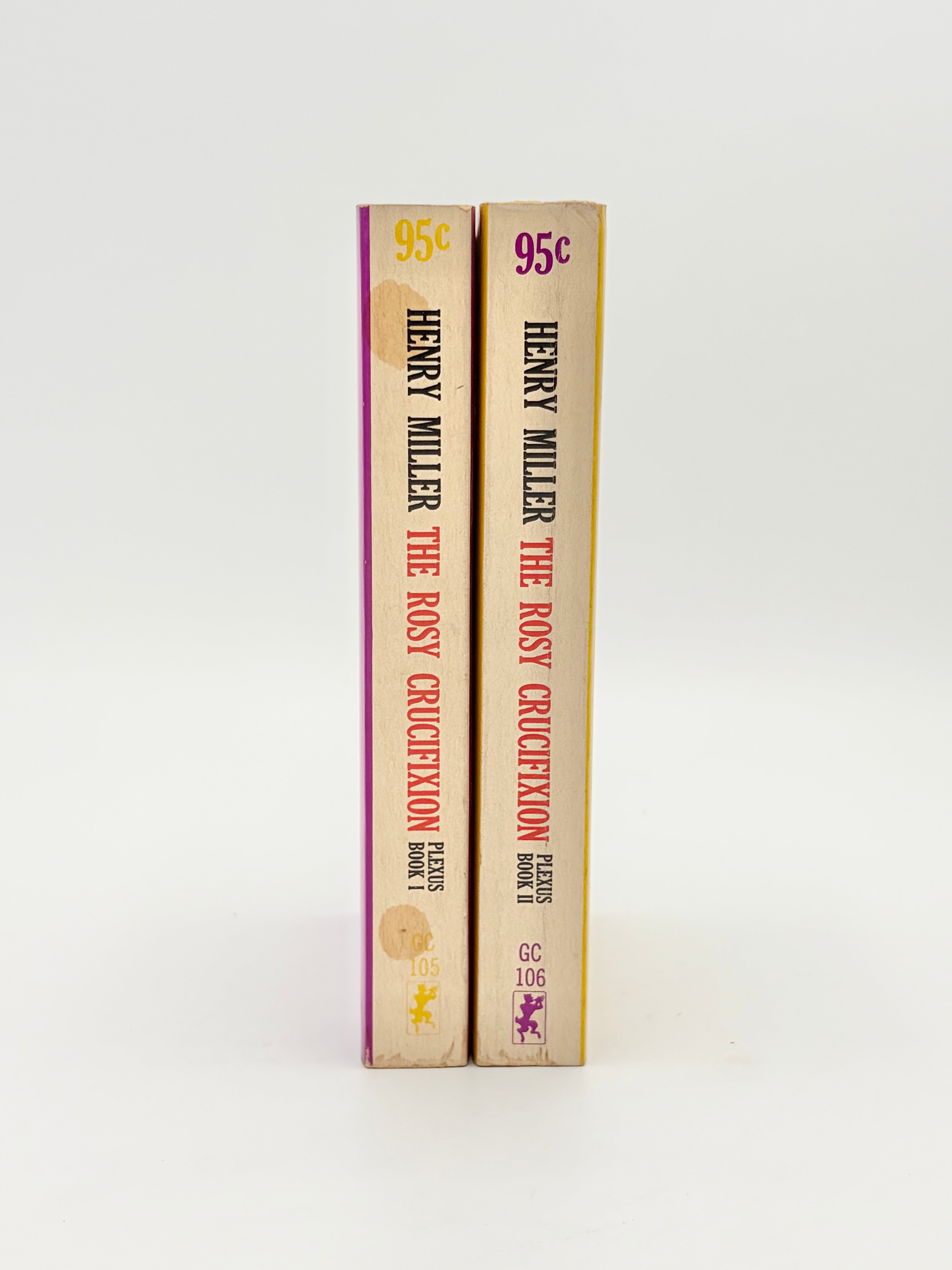 Plexus Books 1 & 2 - The Rosy Crucifixion by Henry Miller