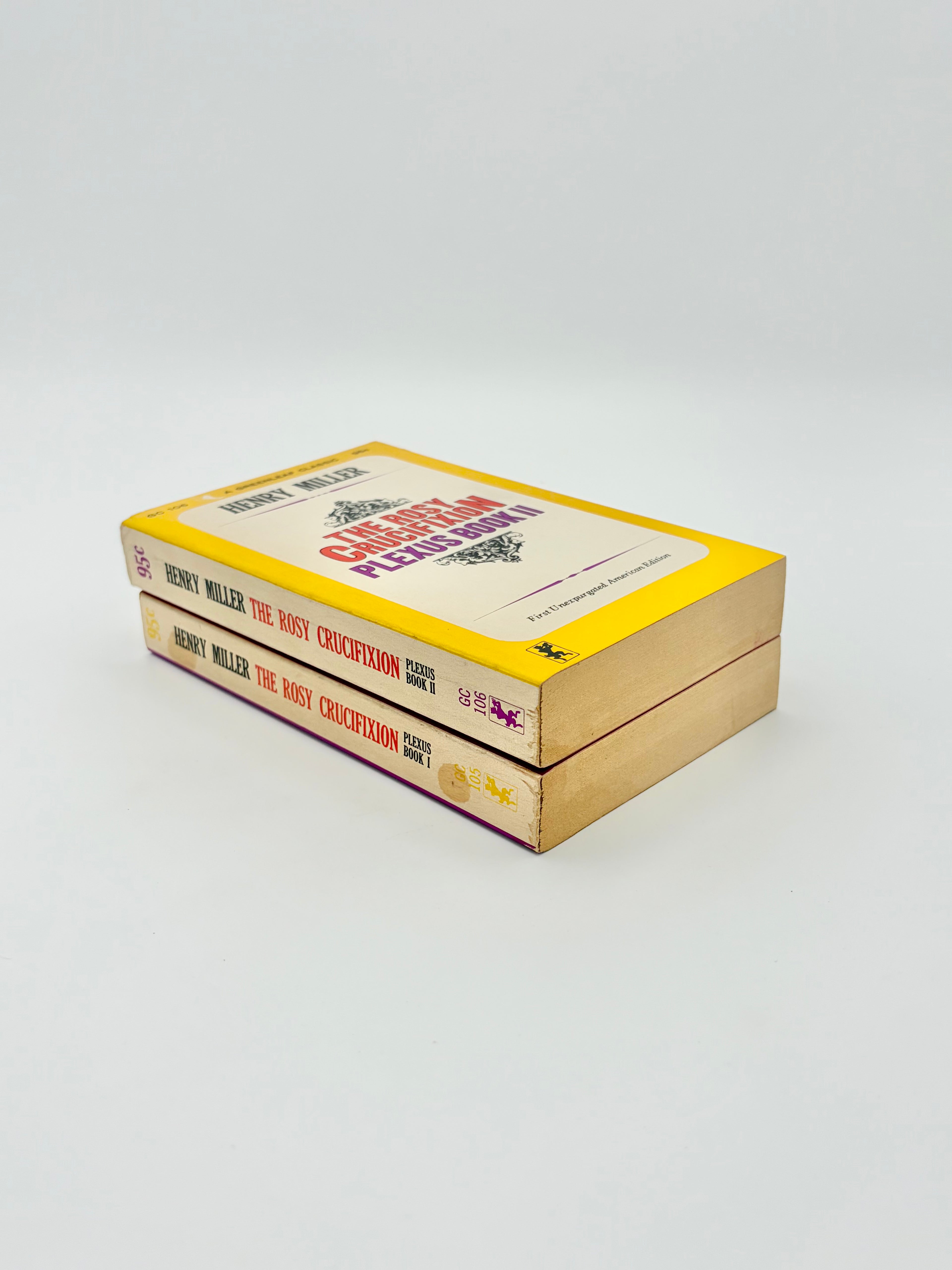 Plexus Books 1 & 2 - The Rosy Crucifixion by Henry Miller