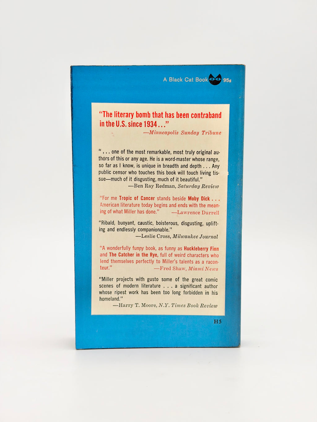 Tropic of Cancer by Henry Miller
