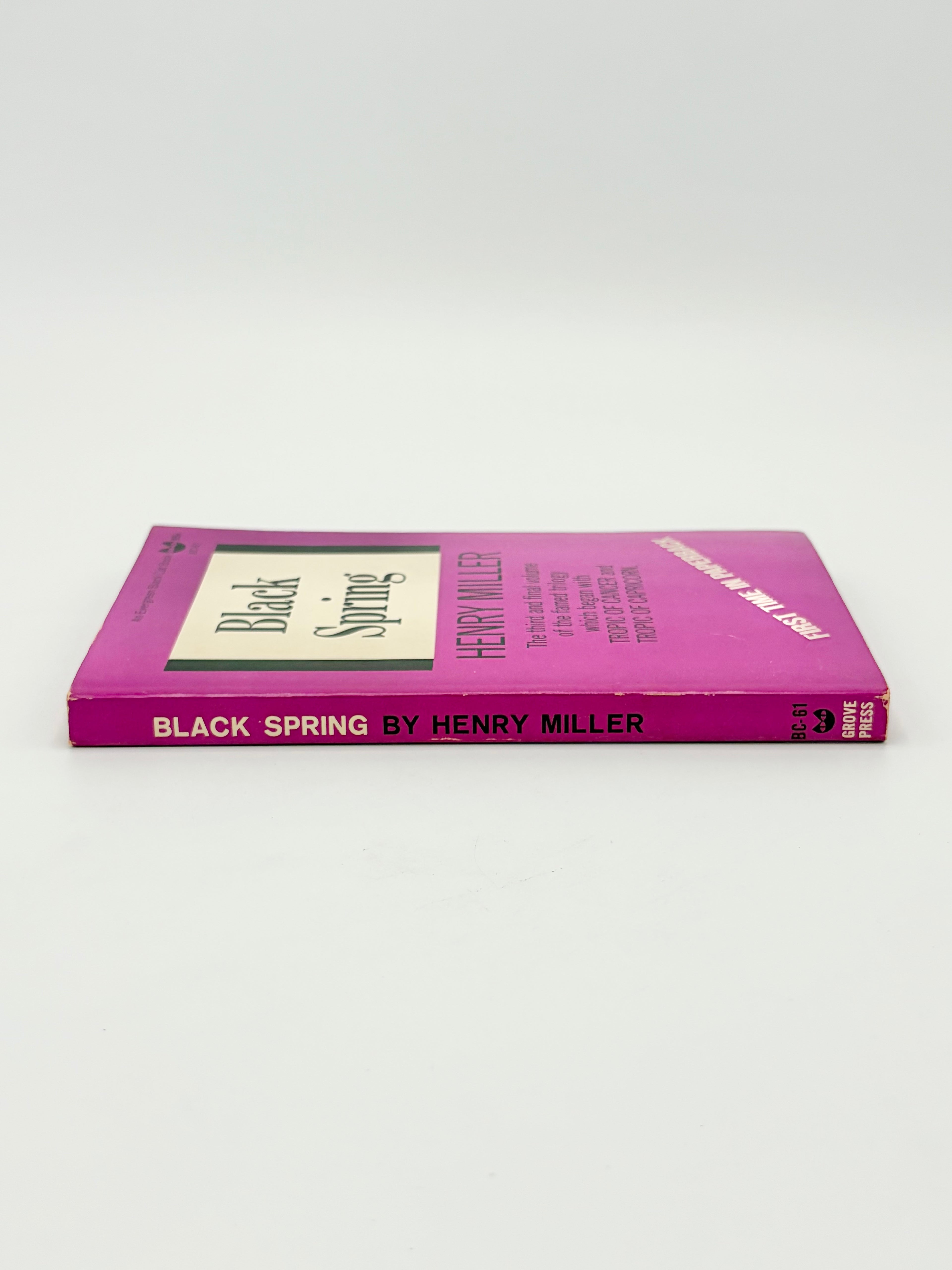 Black Spring by Henry Miller