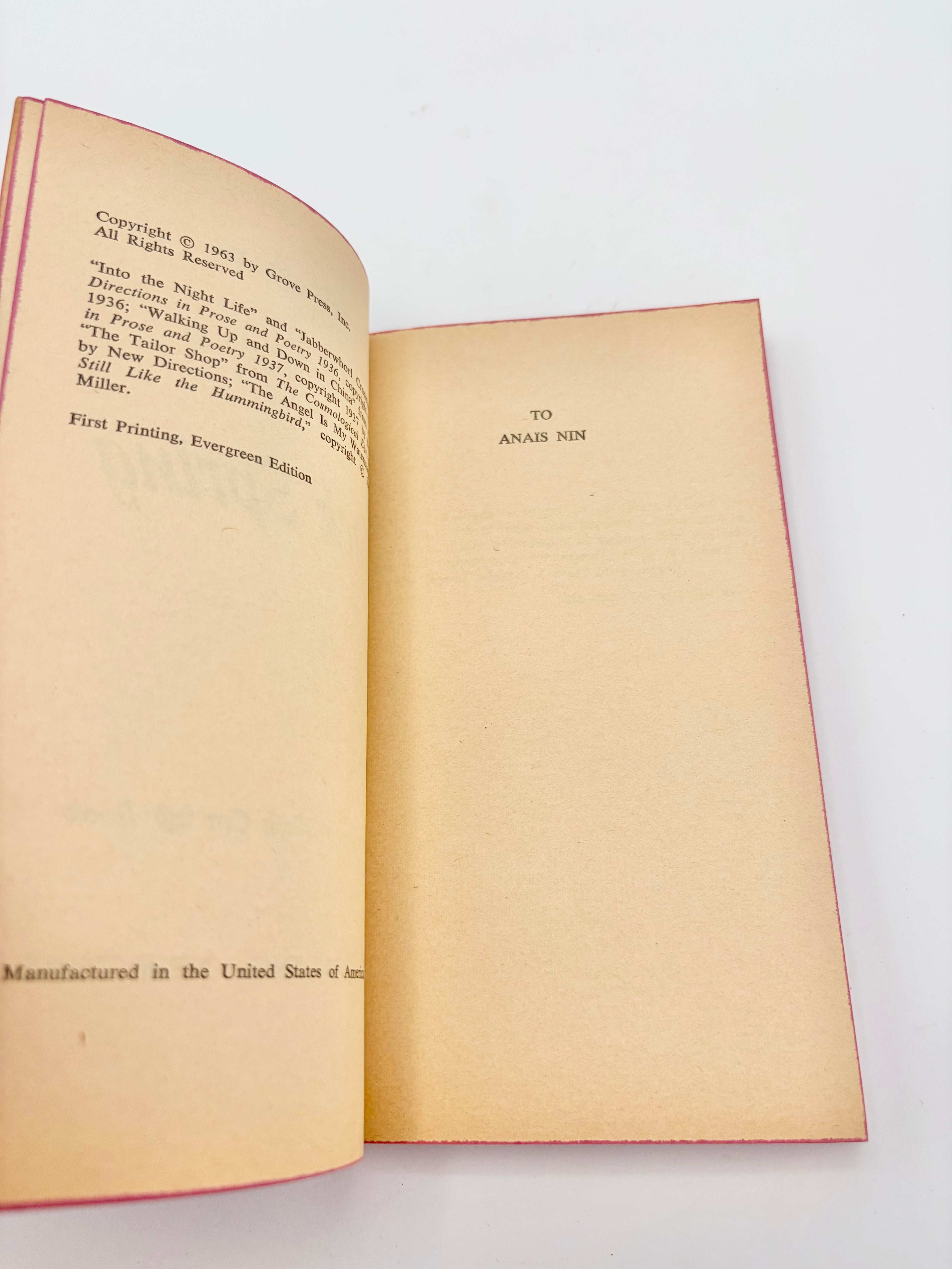 Black Spring by Henry Miller