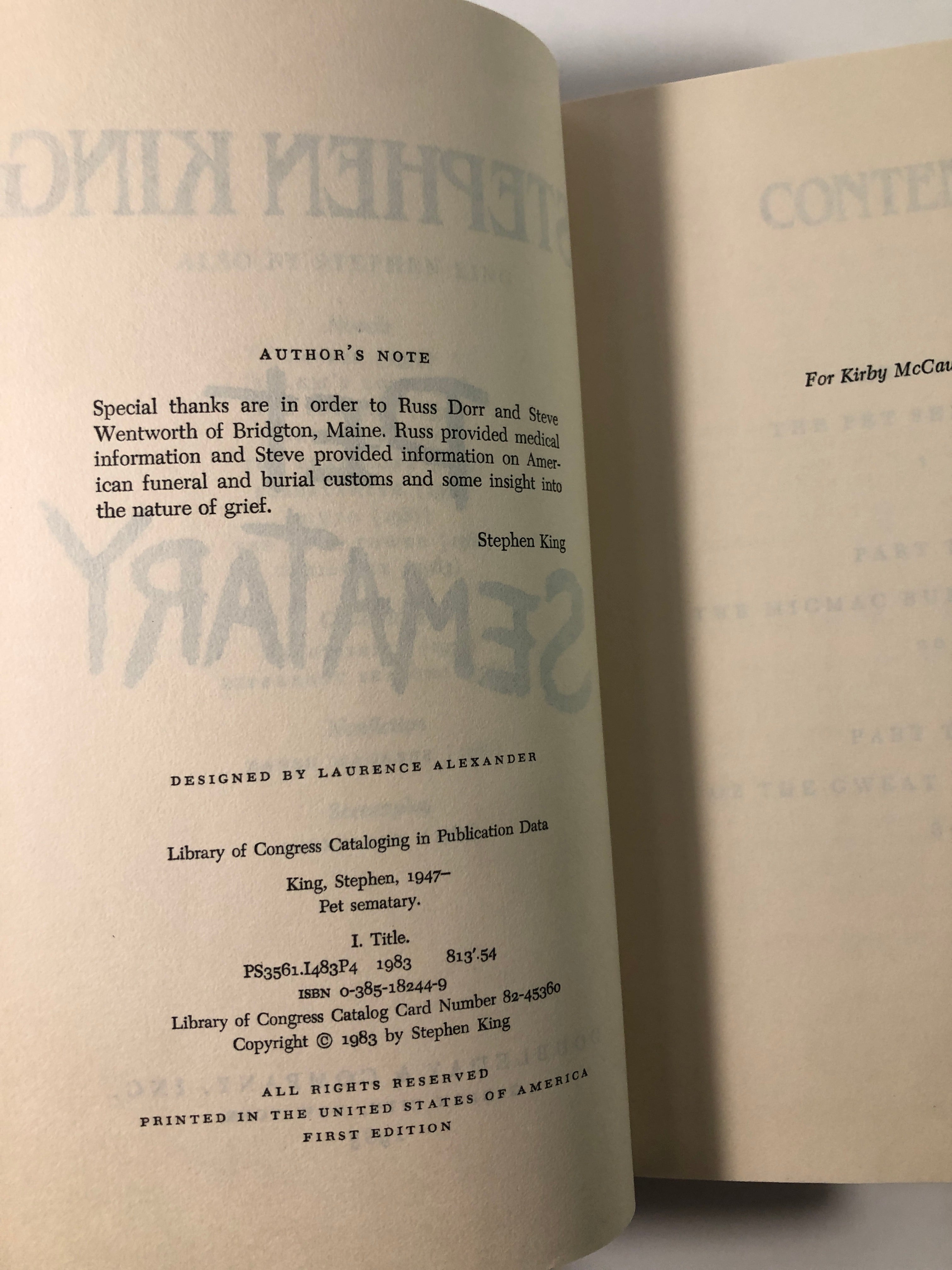 Pet Sematary by Stephen King