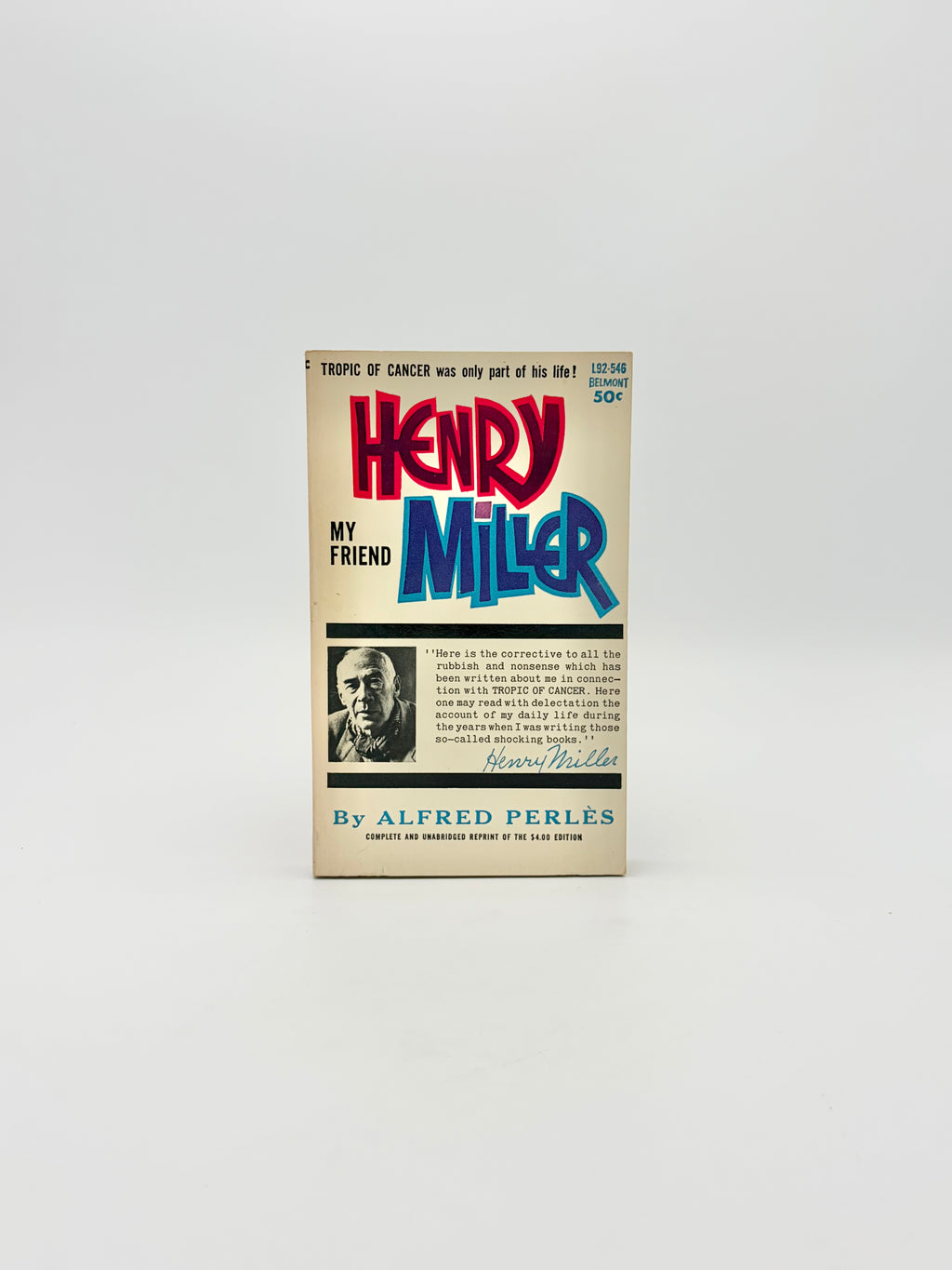 My Friend Henry Miller by Alfred Perlès
