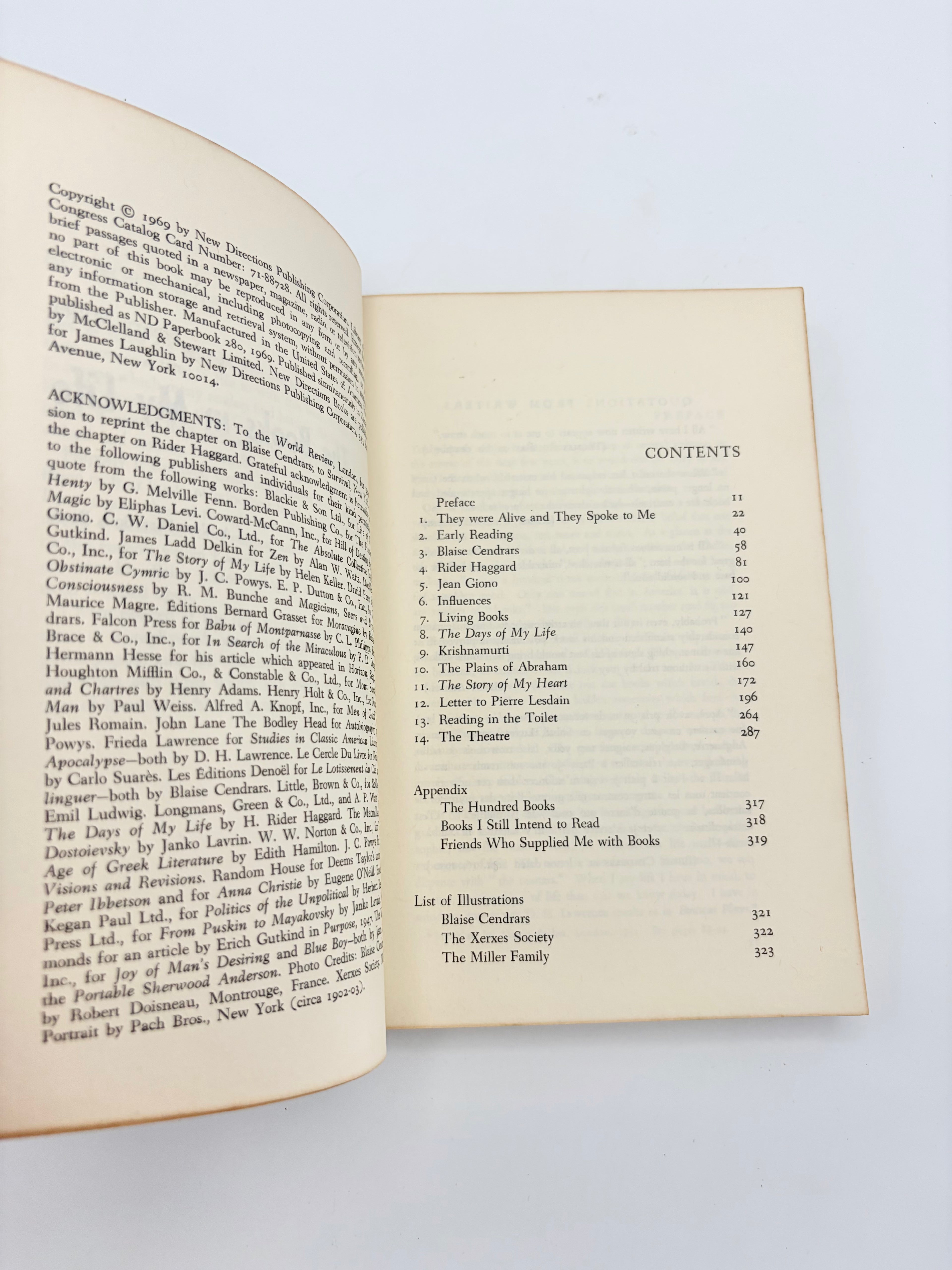 The Books in My Life by Henry Miller