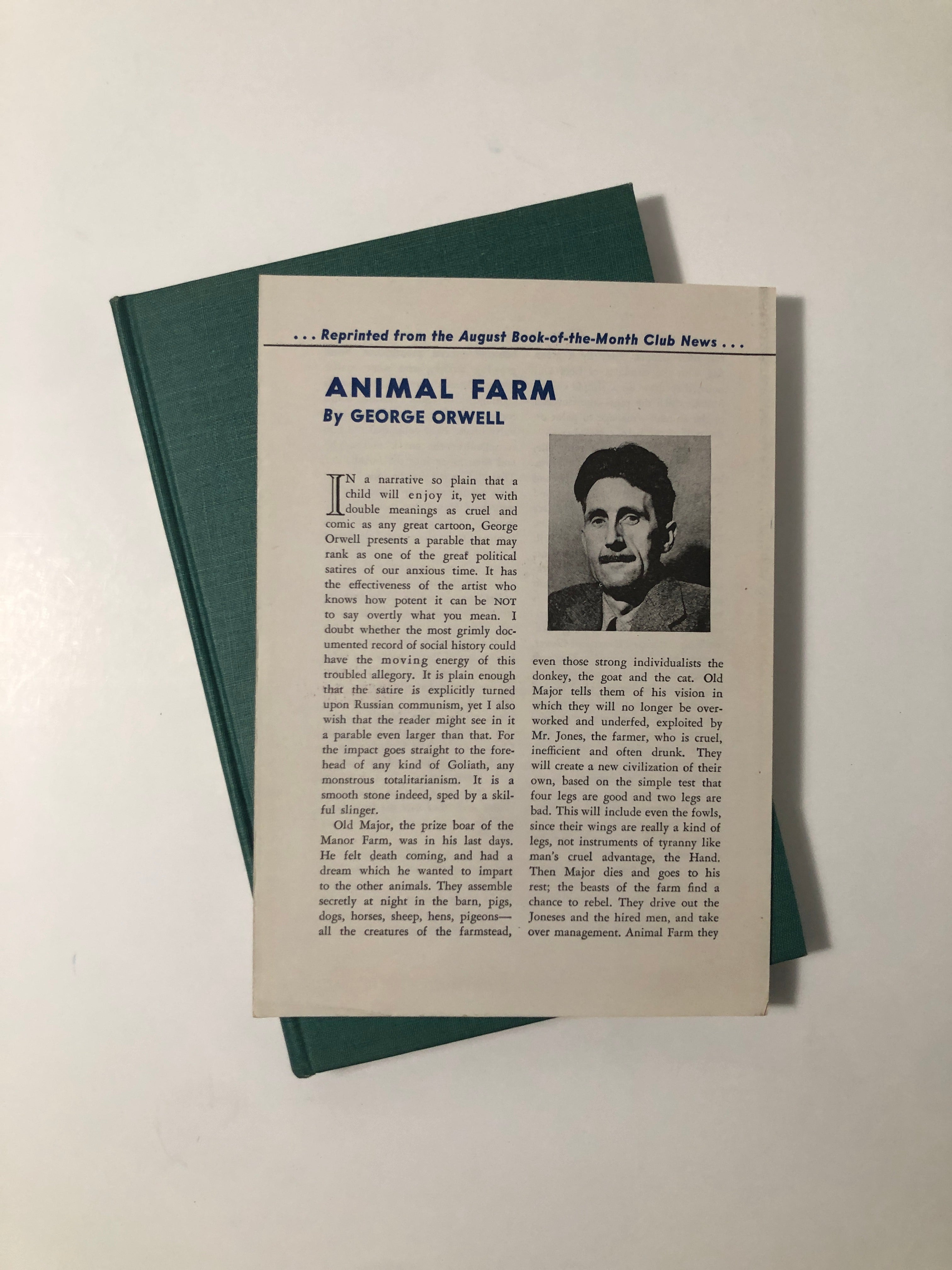 Animal Farm by George Orwell