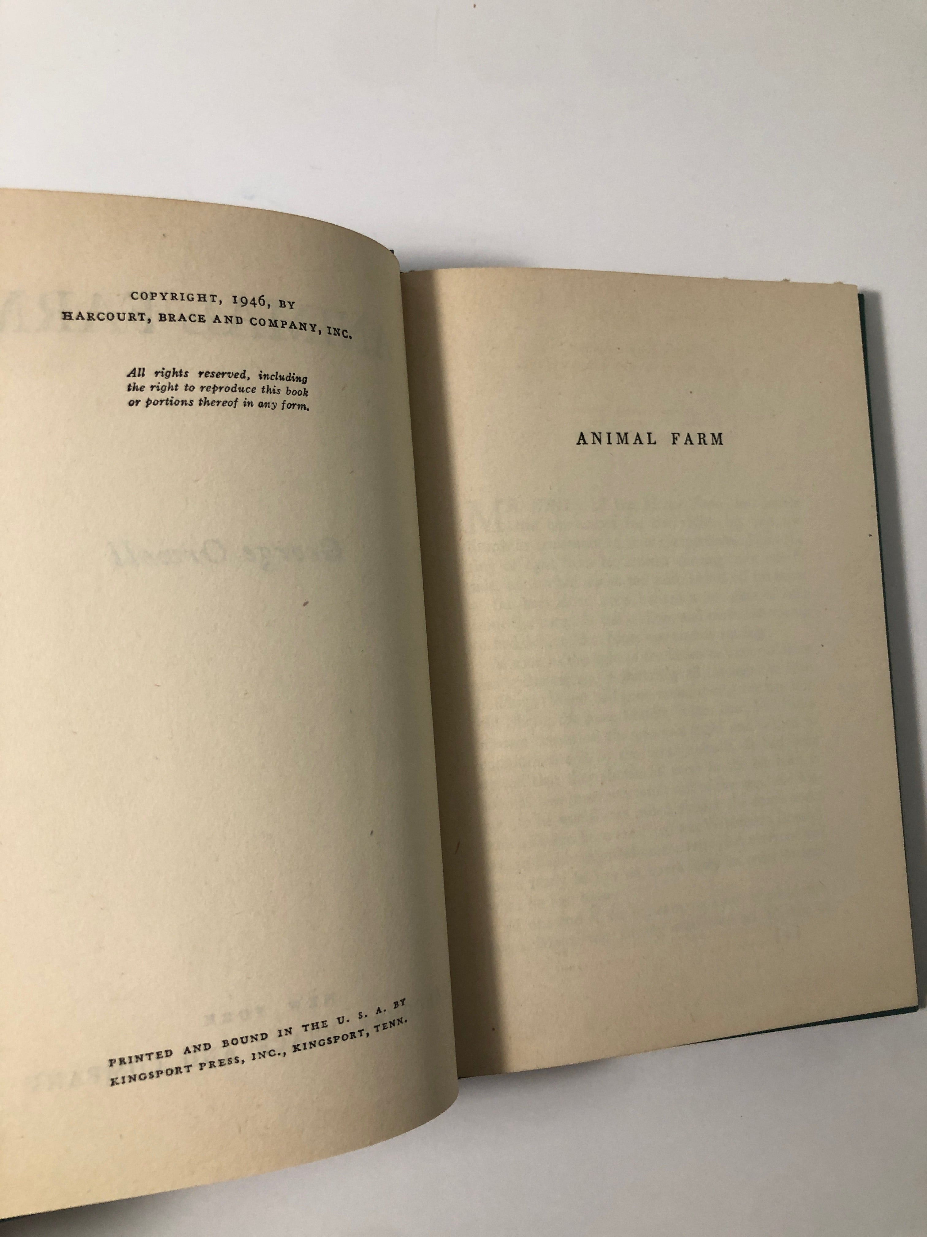 Animal Farm by George Orwell