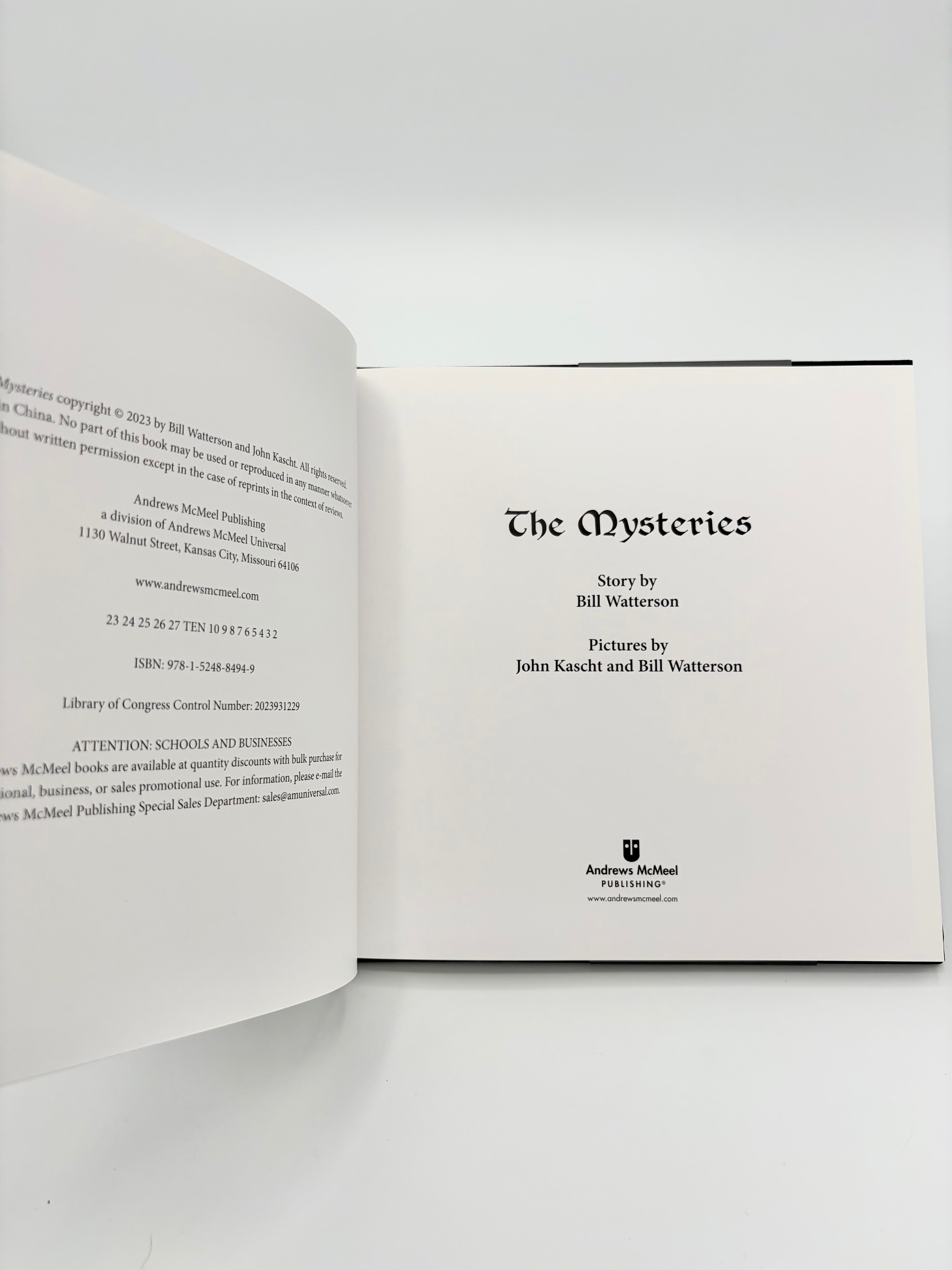 The Mysteries by Bill Watterson and John Kascht