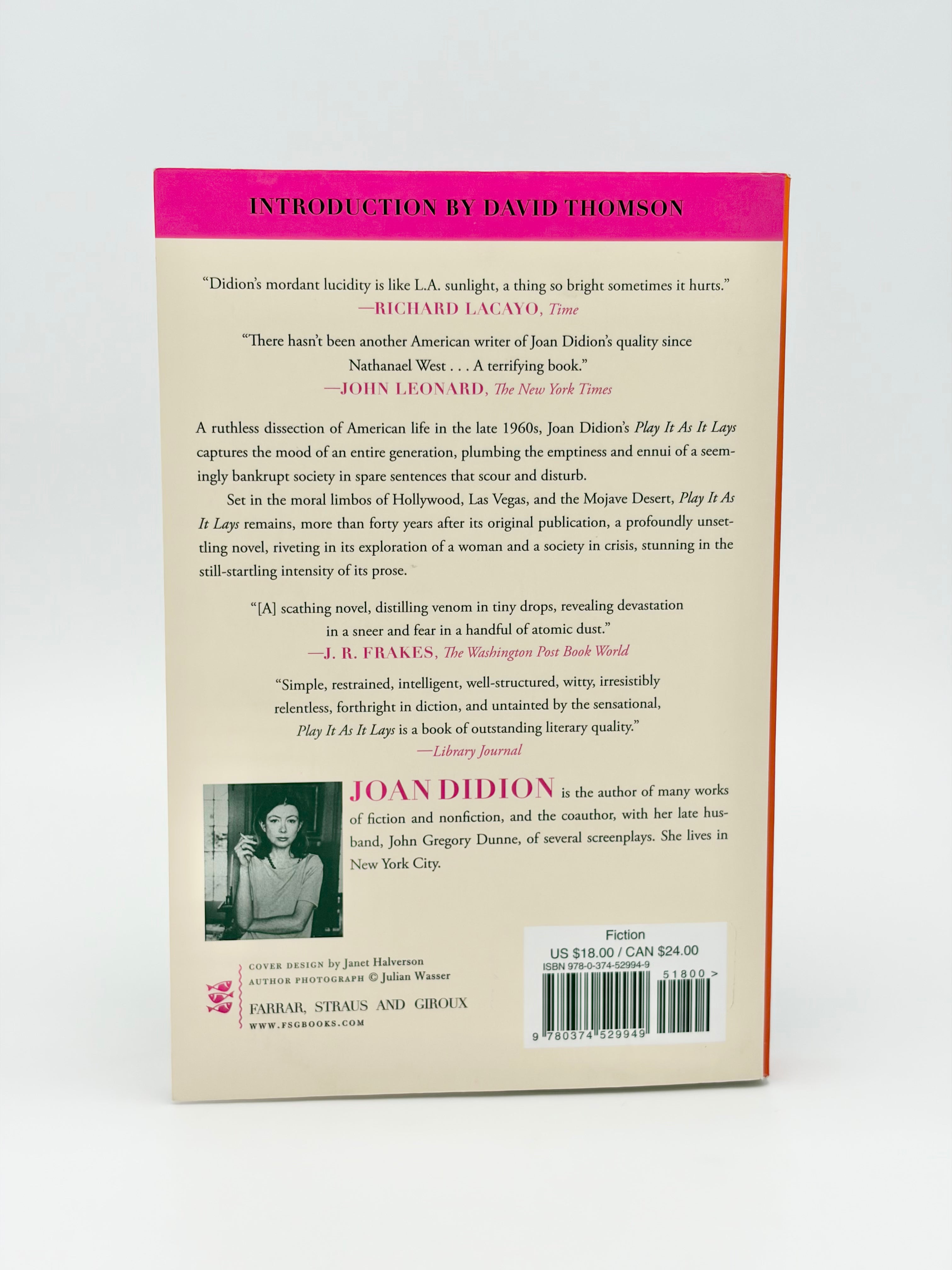 Play It As It Lays by Joan Didion