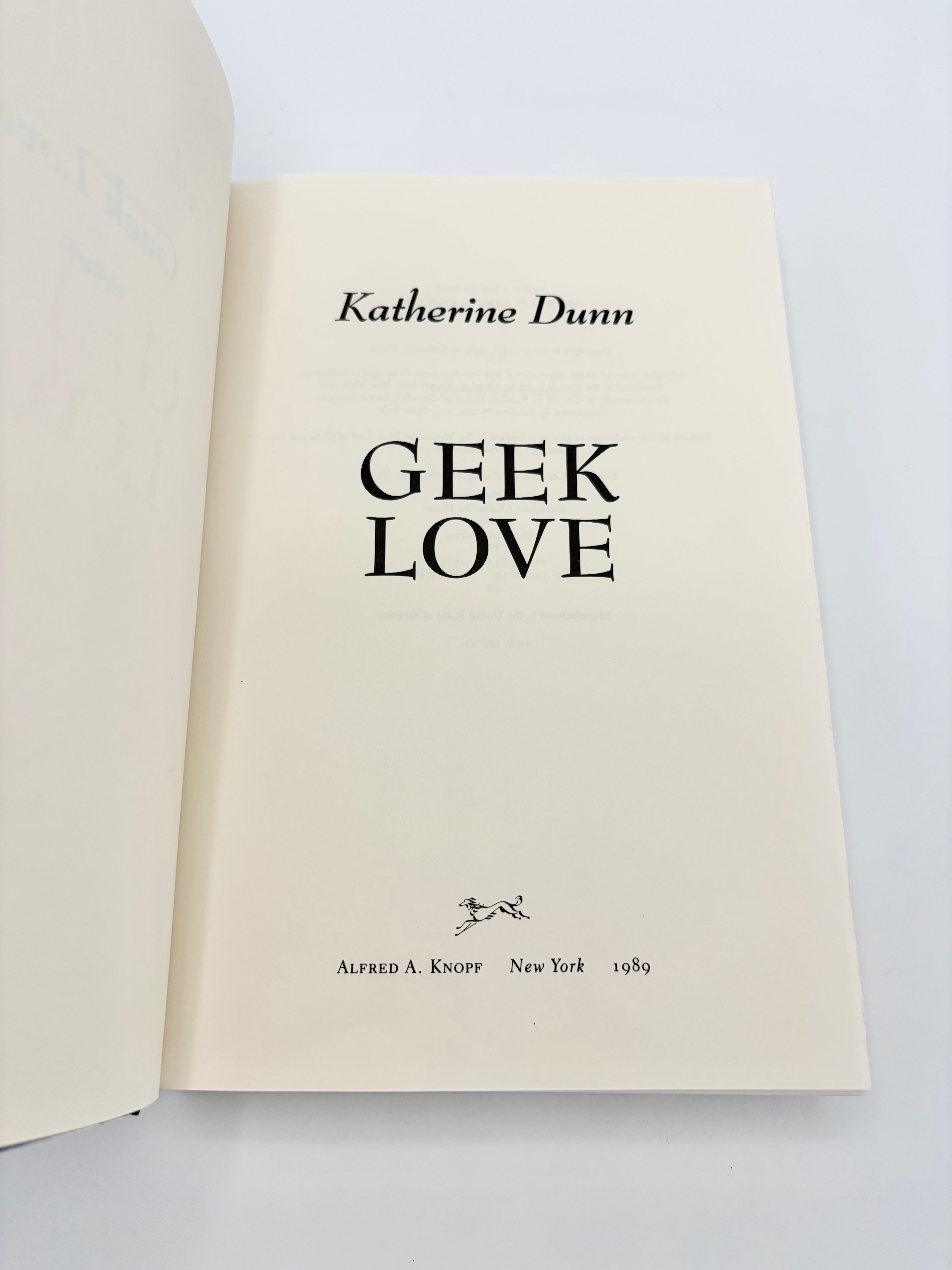 Geek Love by Katherine Dunn