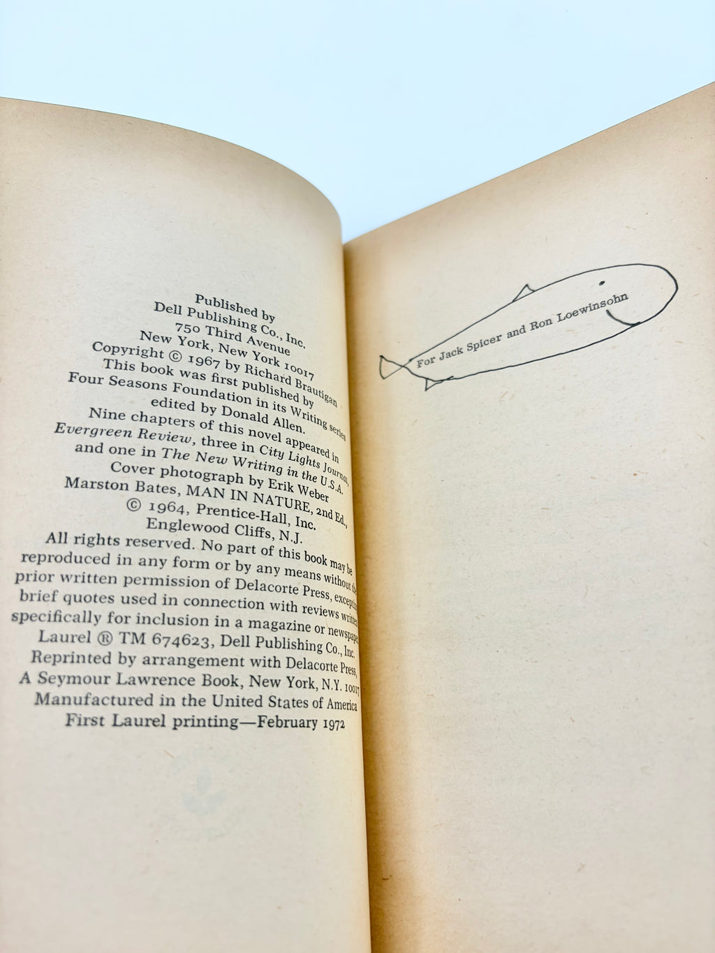 Trout Fishing in America by Richard Brautigan