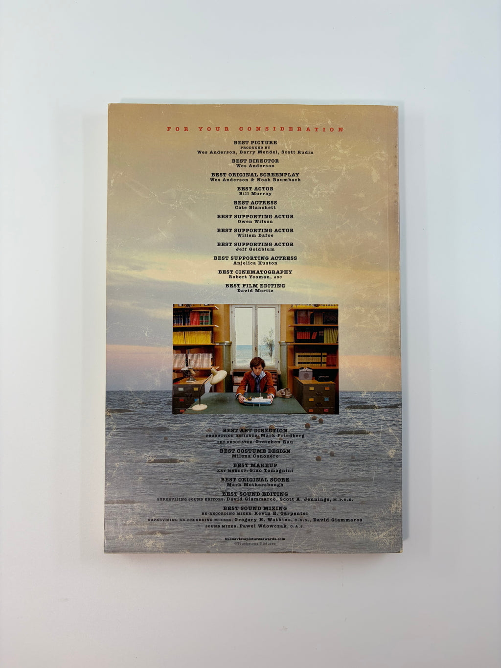 The Life Aquatic with Steve Zissou written by Wes Anderson and Noah Baumbach
