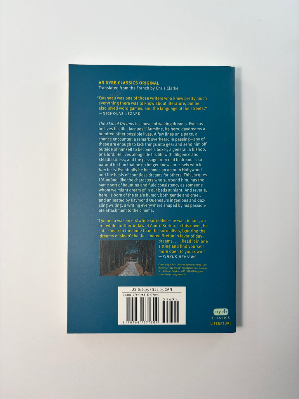 The Skin of Dreams by Raymond Queneau - NYRB Classics