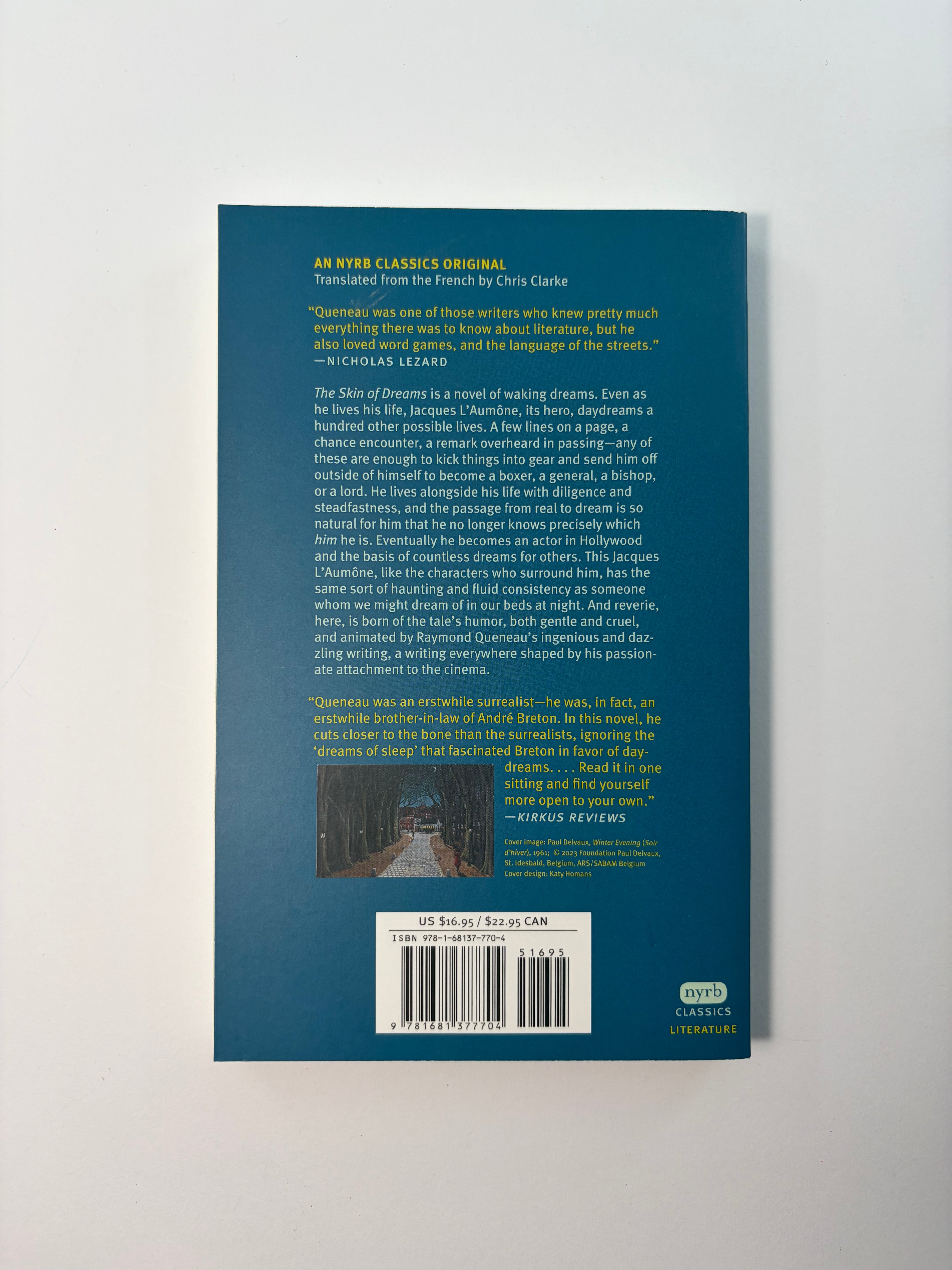 The Skin of Dreams by Raymond Queneau - NYRB Classics