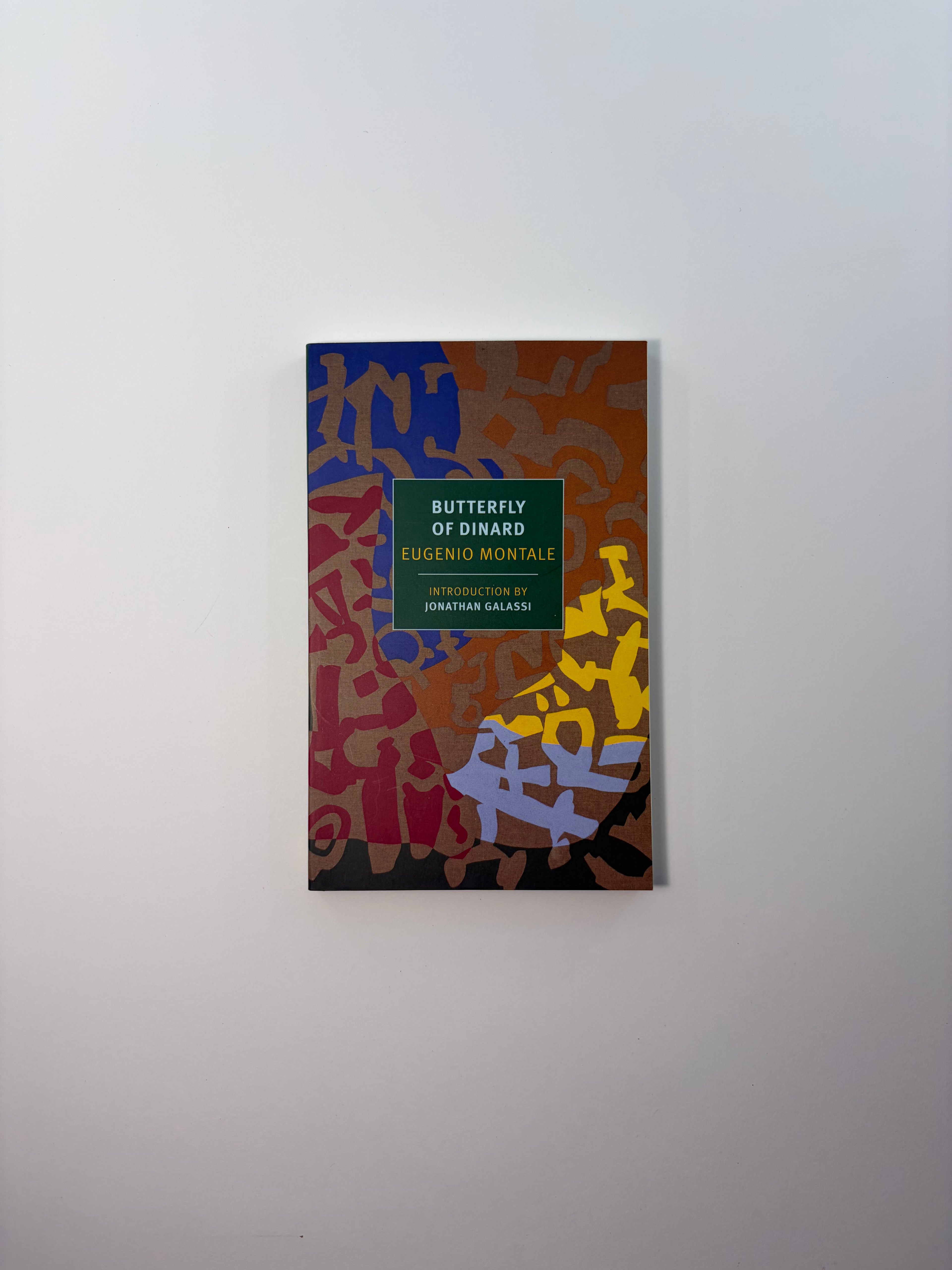 Butterfly of Dinard by Eugenio Montale - NYRB Classics