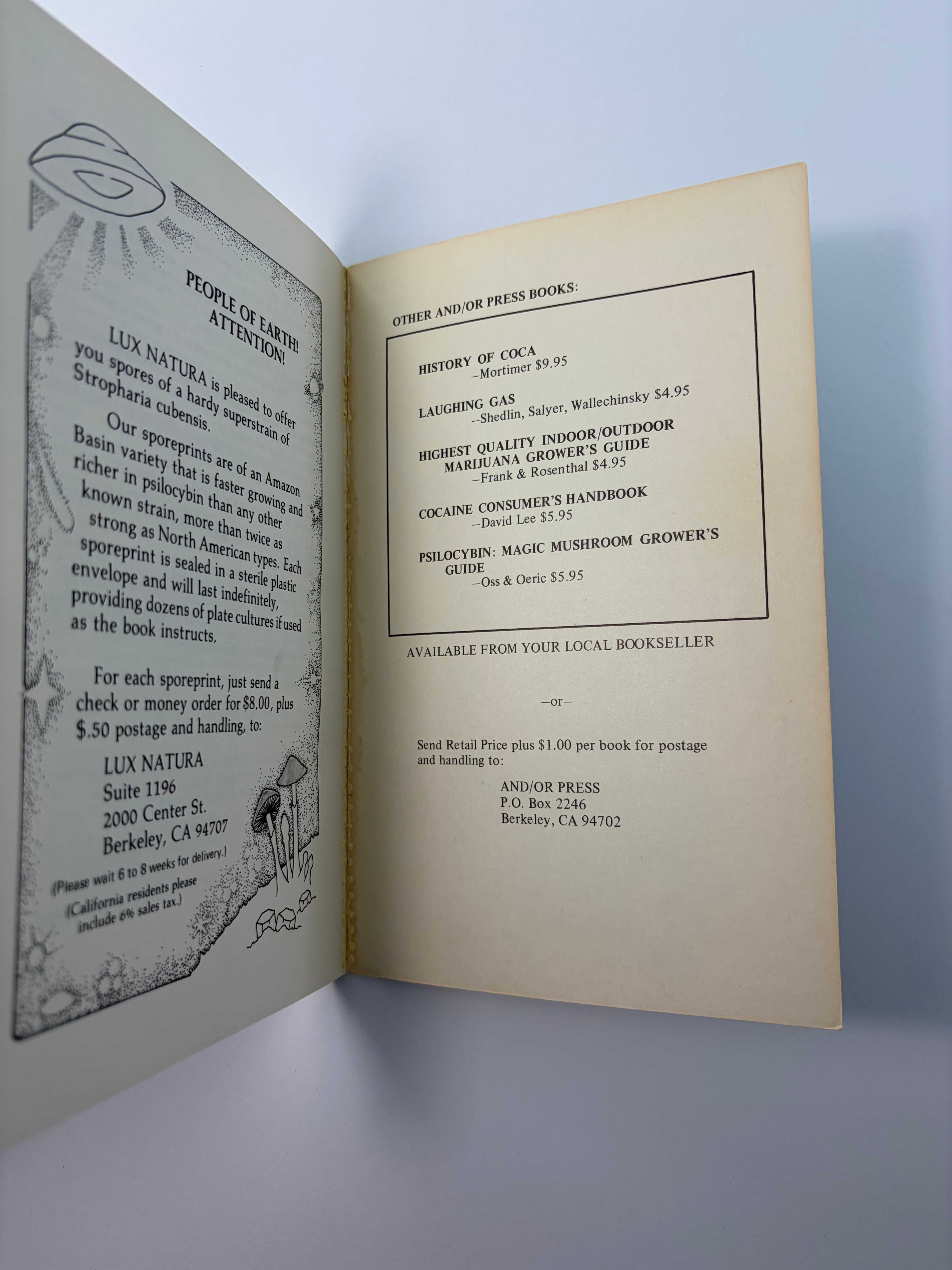 Psilocybin - Magic Mushroom Grower's Guide by O.T. Oss and O.N. Oeric