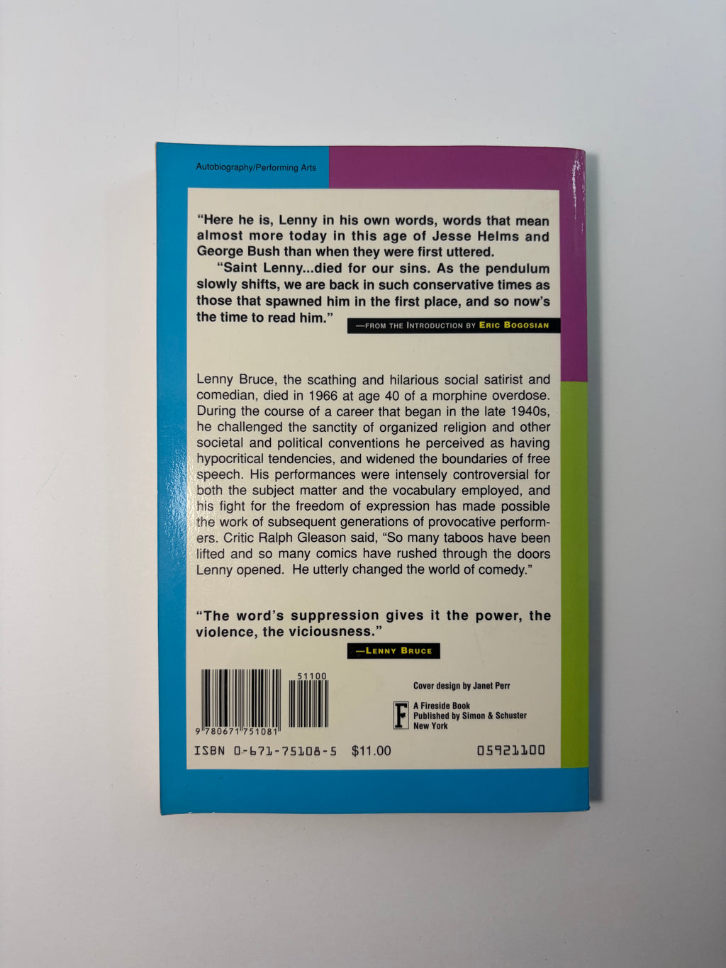 How to Talk Dirty and Influence People by Lenny Bruce