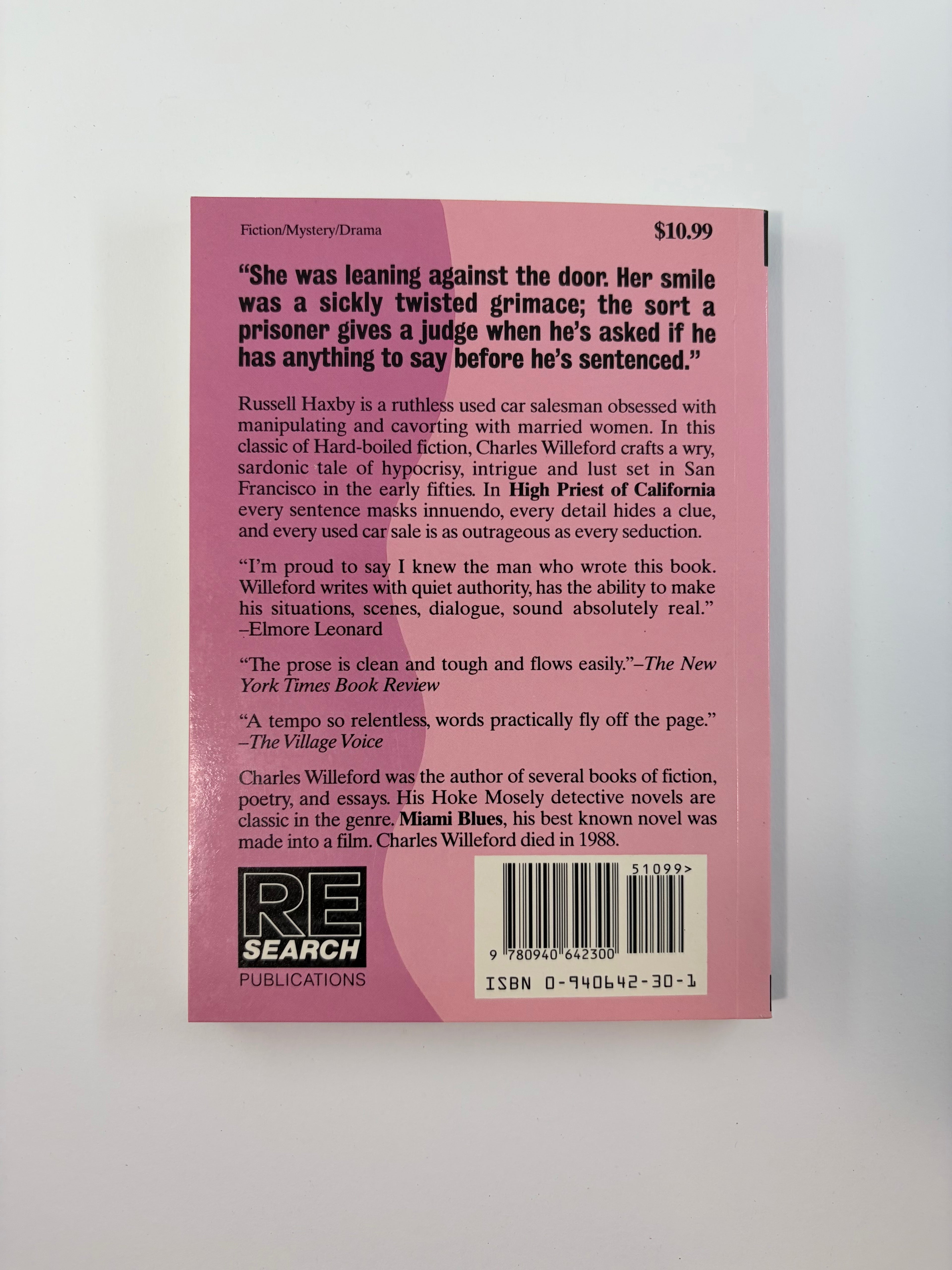 High Priest of California by Charles Willeford