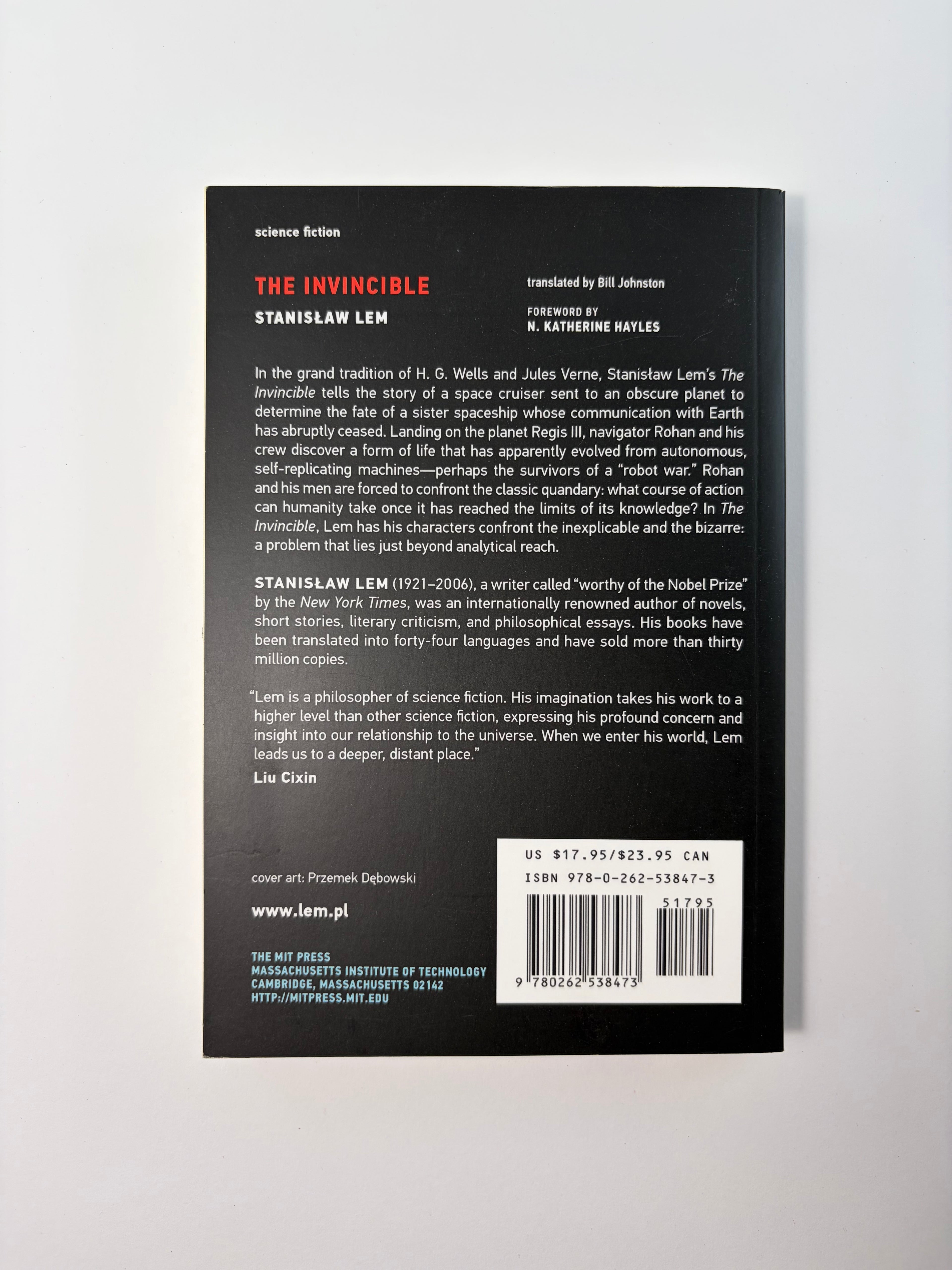 The Invincible by Stanislaw Lem