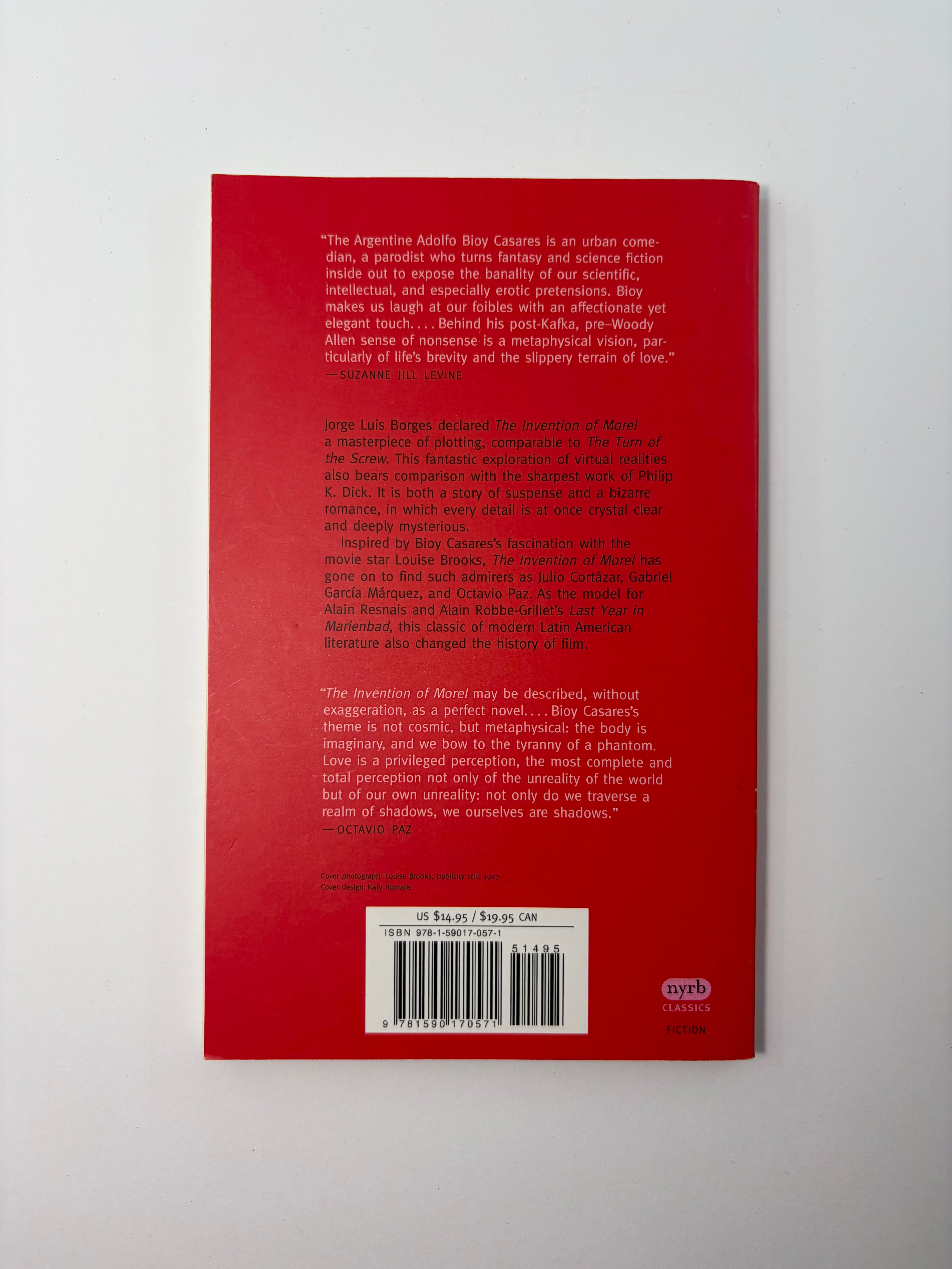 The Invention of Morel by Aldofo Bioy Casares - NYRB Classics