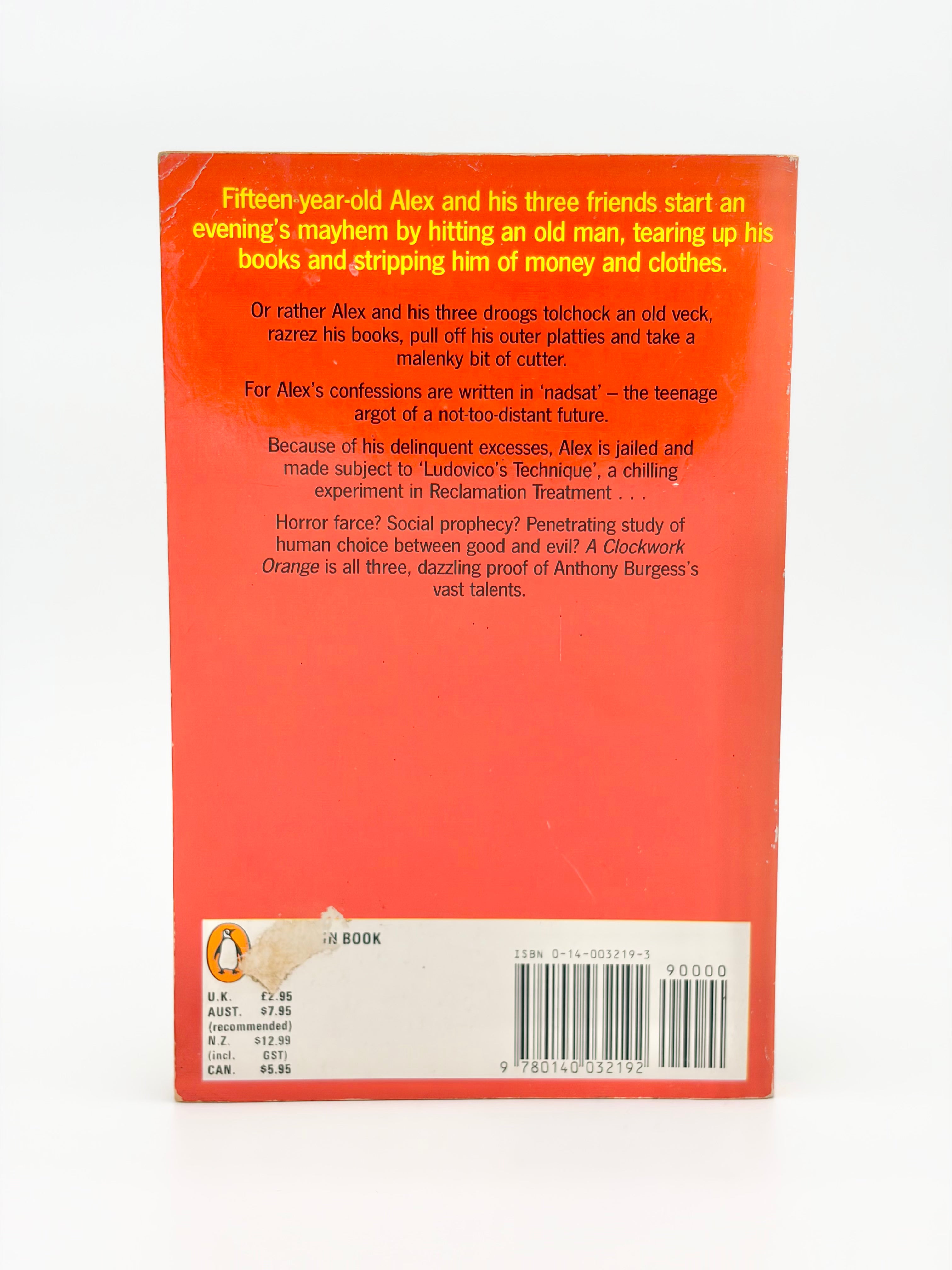 A Clockwork Orange by Anthony Burgess