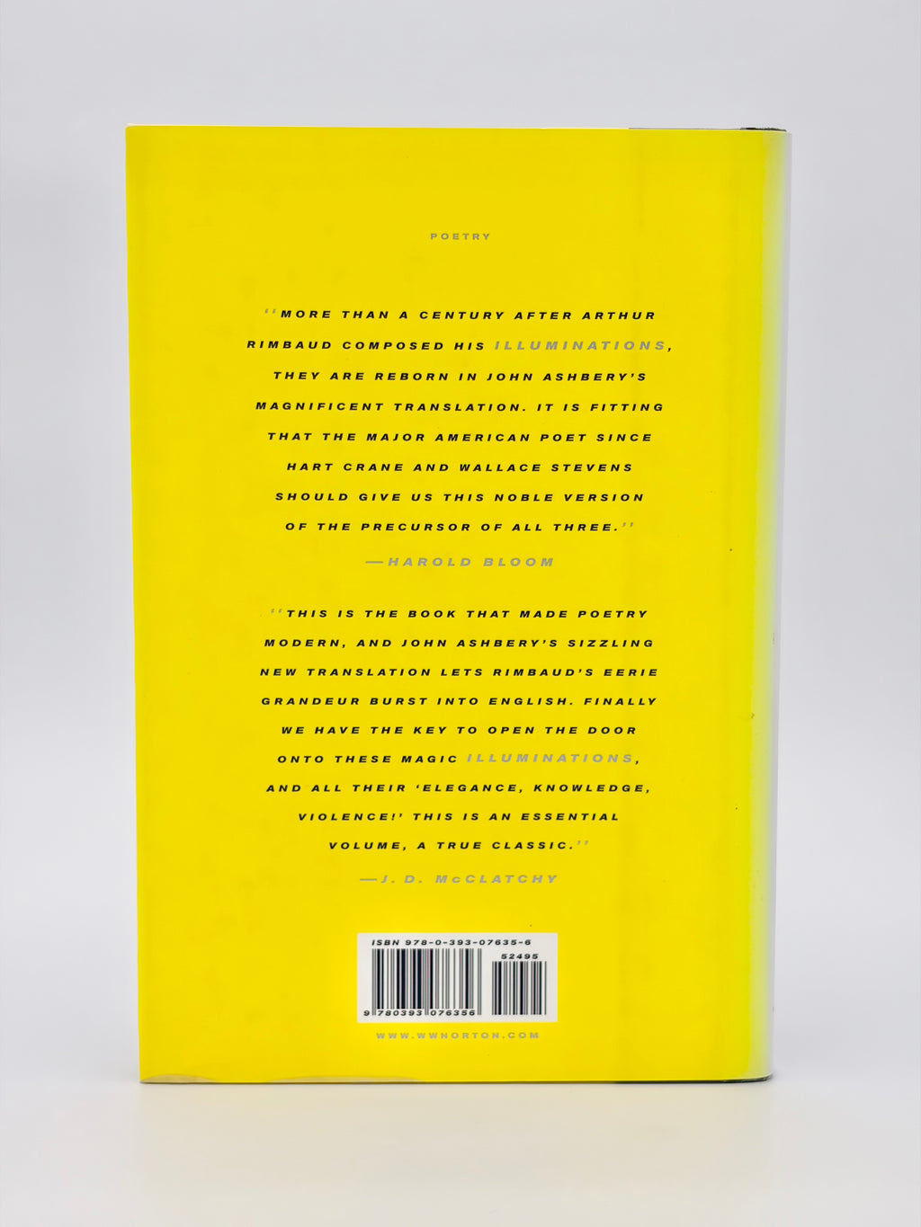 Illuminations by Arthur Rimbaud and translated by John Ashberry